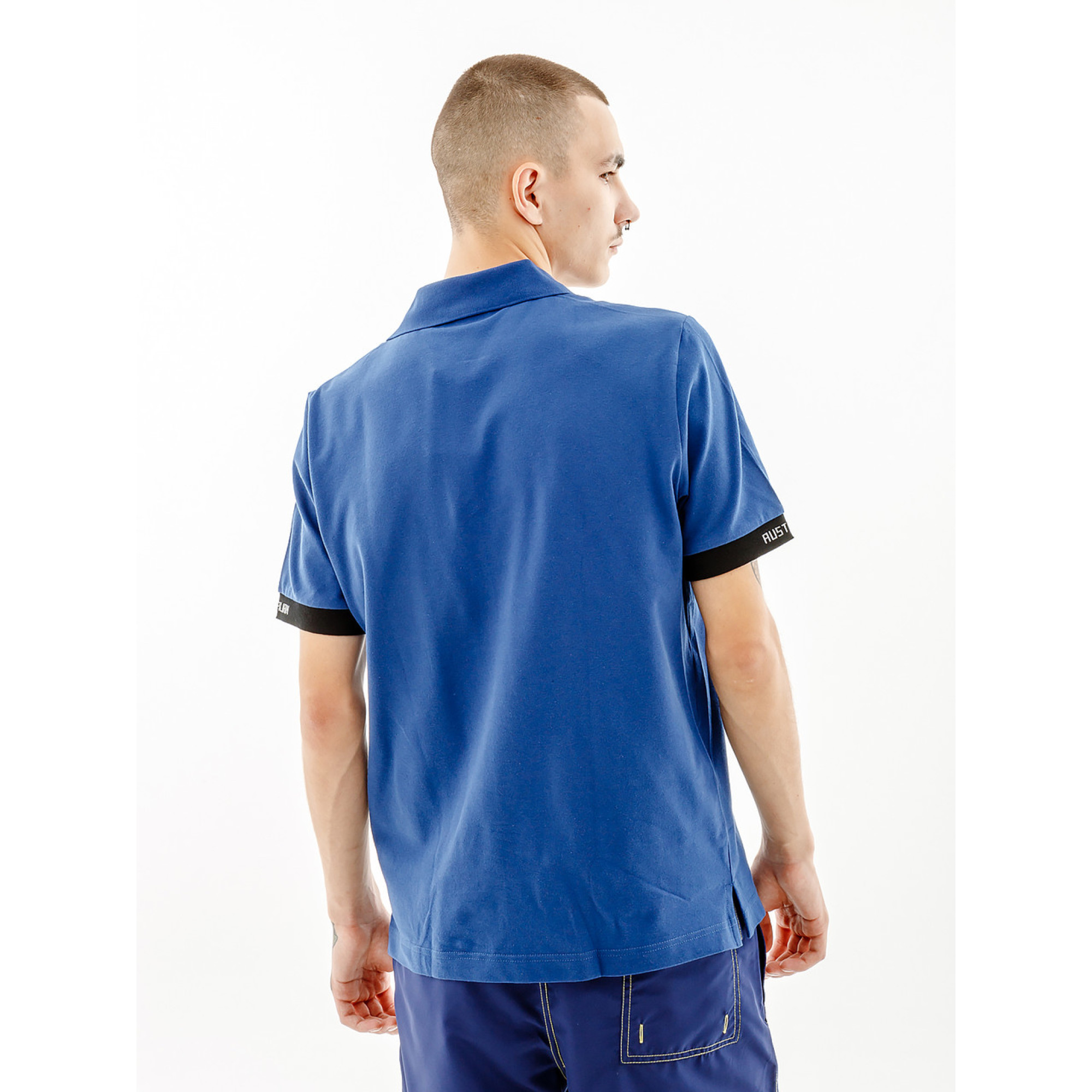 Чоловіча Футболка AUSTRALIAN LOGOS POLO PIQUE' EL R-FIT Синій L (7dLSUPO0063-842 L) - 1 - Robinzon.ua