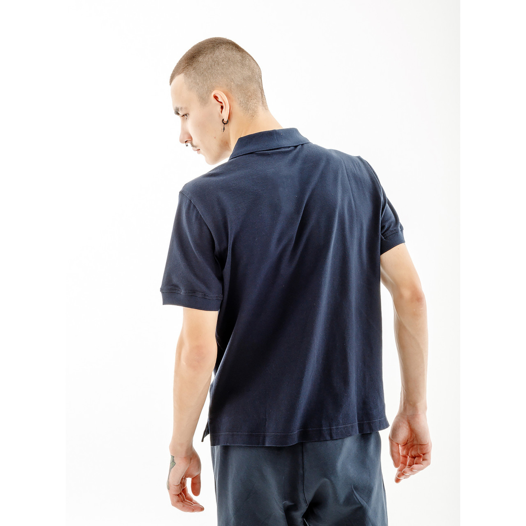 Чоловіча Футболка AUSTRALIAN TAPE STRIPE POLO CLUB PIQUE' Синій M (7dLSUPO0060-200 M) - 1 - Robinzon.ua