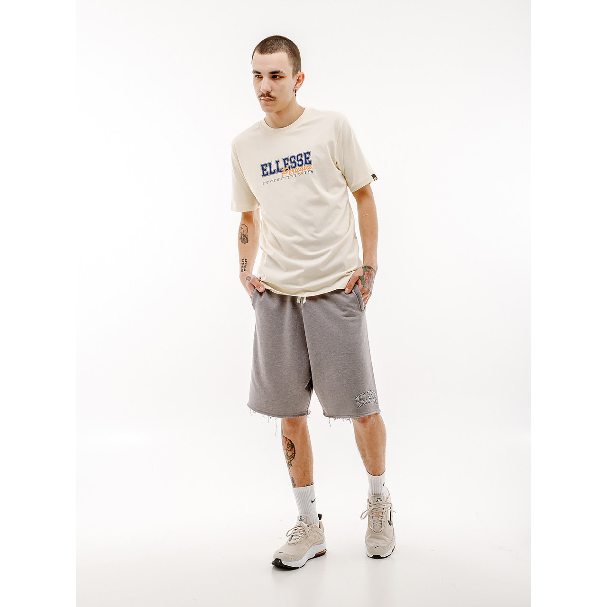 Чоловіча Футболка Ellesse Zagda T-Shirt Бежевий L (7dSHV20122-904 L) - 3 - Robinzon.ua