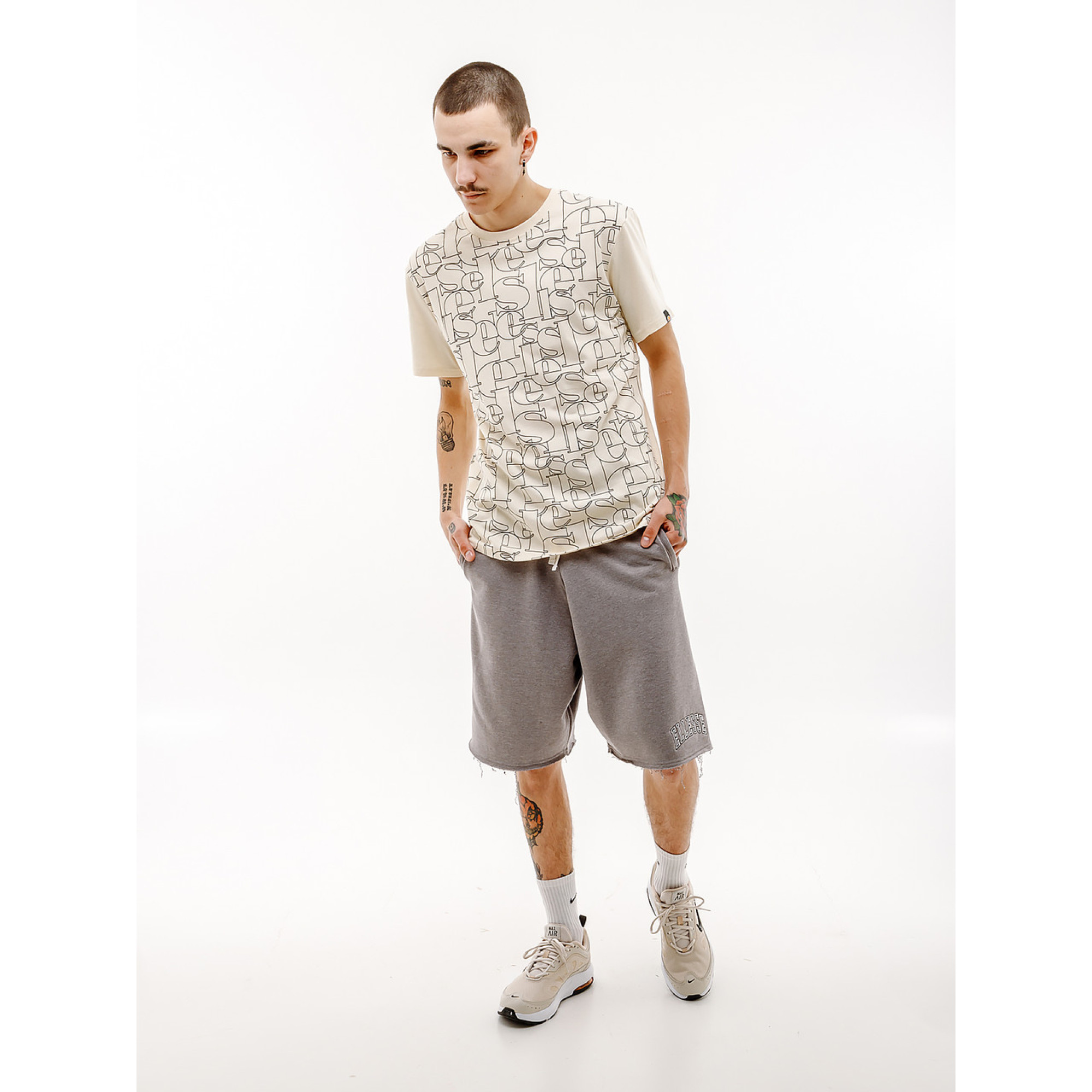 Мужская Футболка Ellesse Gilliano T-Shirt Бежевый M (7dSHV20113-904 M) - 3 - Robinzon.ua