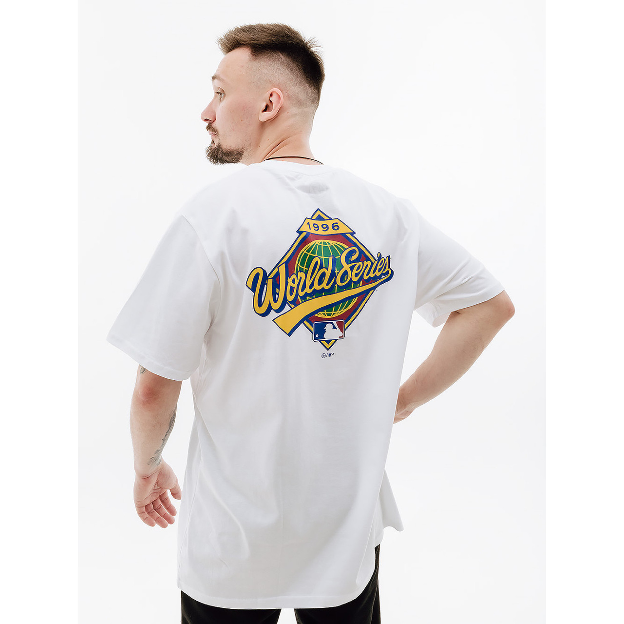 Чоловіча Футболка 47 Brand NEW YORK YANKEES WORLD SERIES Білий XL (7d587291WW-FS XL) - 1 - Robinzon.ua