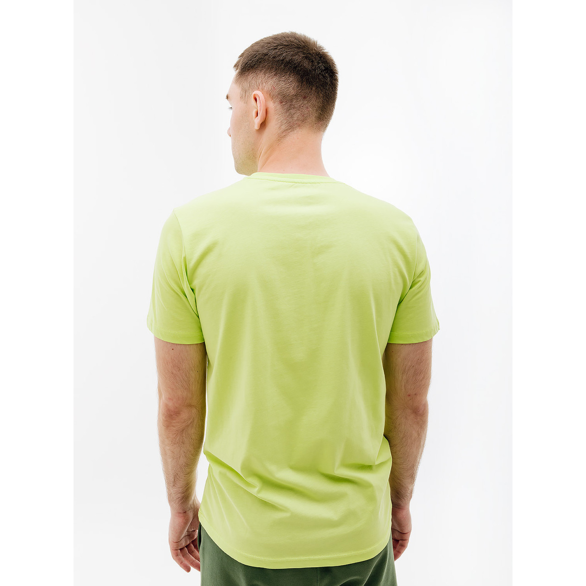 Чоловіча Футболка HELLY HANSEN HH LOGO T-SHIRT Салатовий L (7d33979-395 L) - 2 - Robinzon.ua