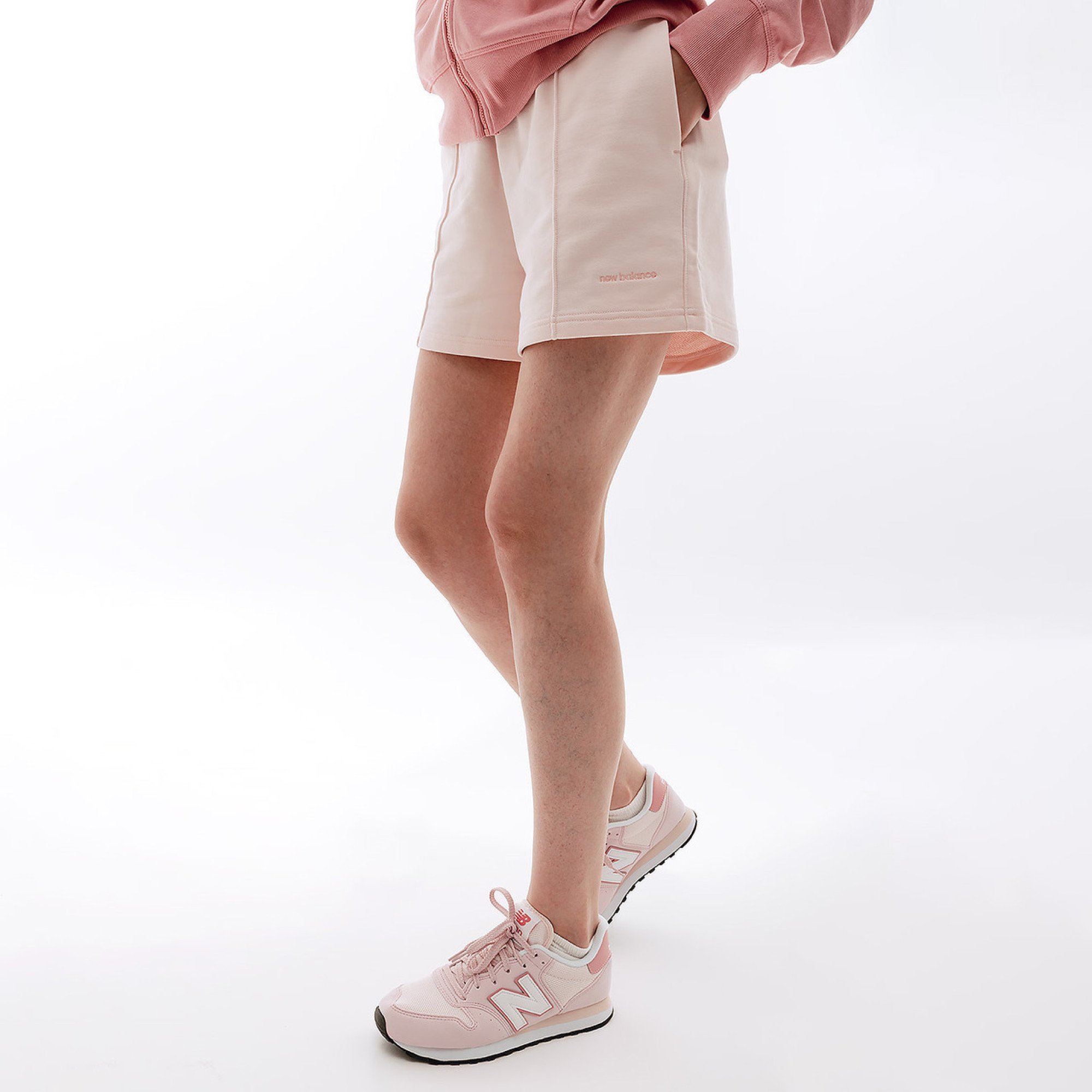 Жіночі Шорти New Balance Athletics Nature State Рожевий XS (7dWS23552WAN XS) - 2 - Robinzon.ua