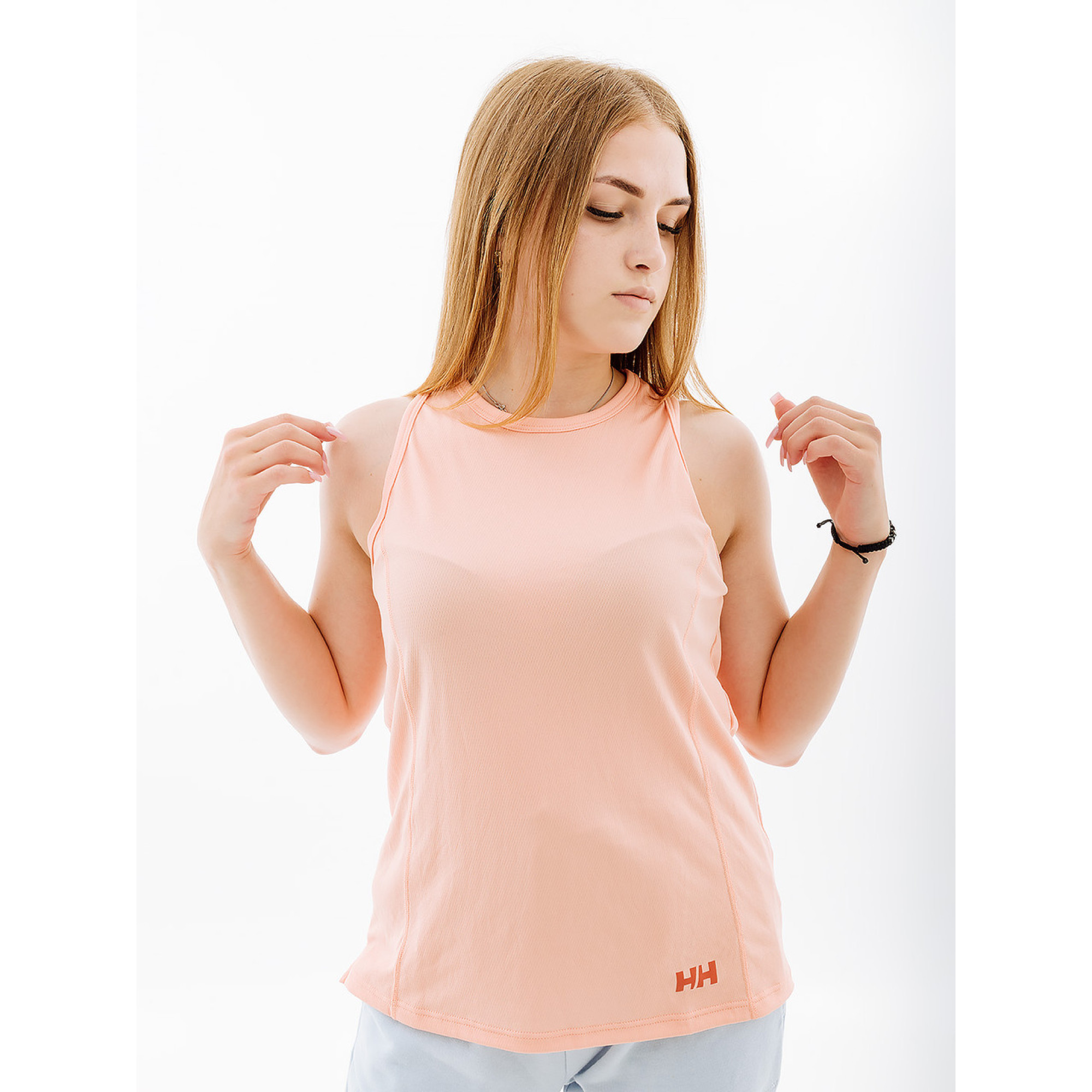 Женская Майка HELLY HANSEN W HH LIFA ACTIVE SOLEN TANK Коралловый M (7d49491-058 M) - 2 - Robinzon.ua
