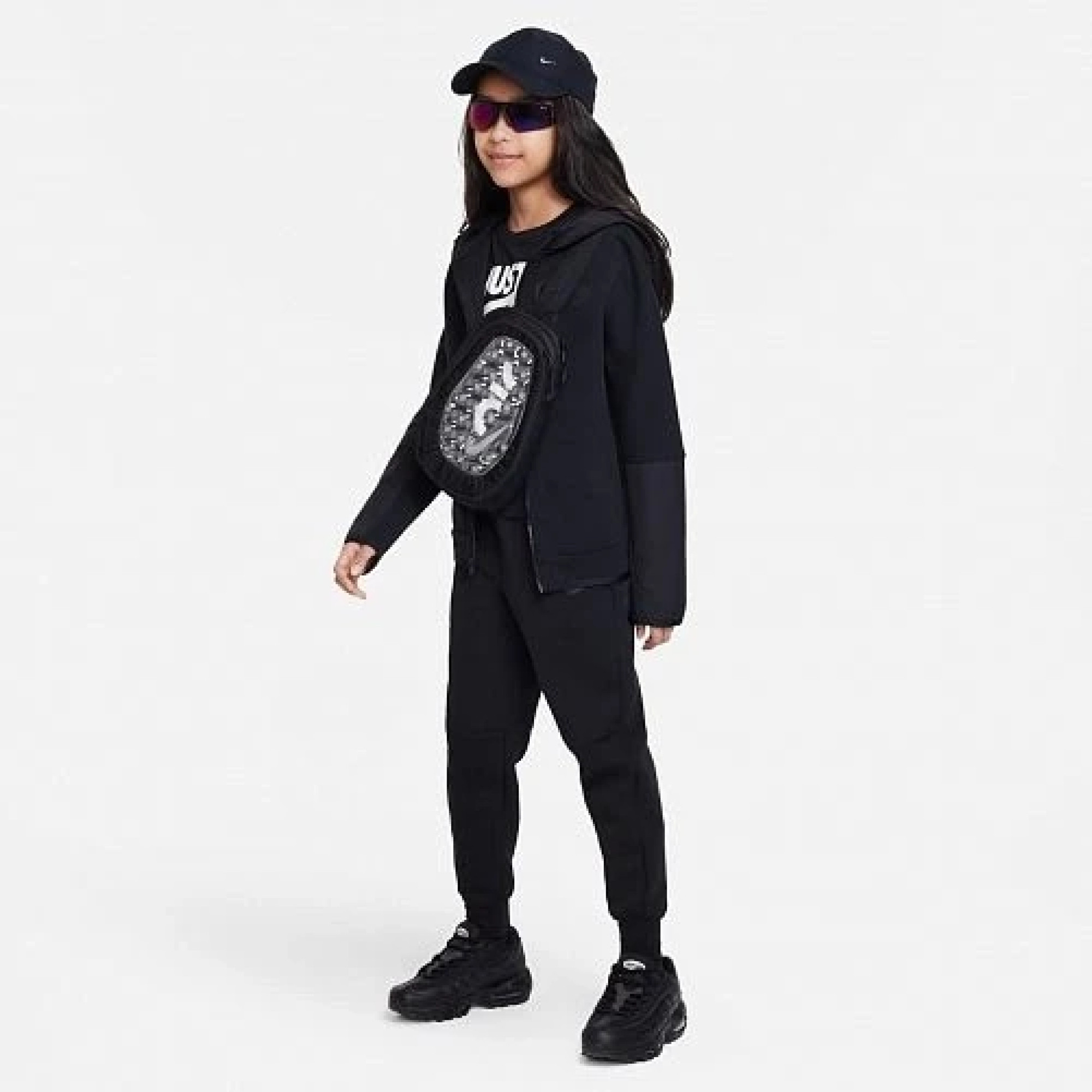 Детские Брюки Nike TCH FLC JGGR Черный 158-170 (7dFD2975-010 158-170) - 5 - Robinzon.ua