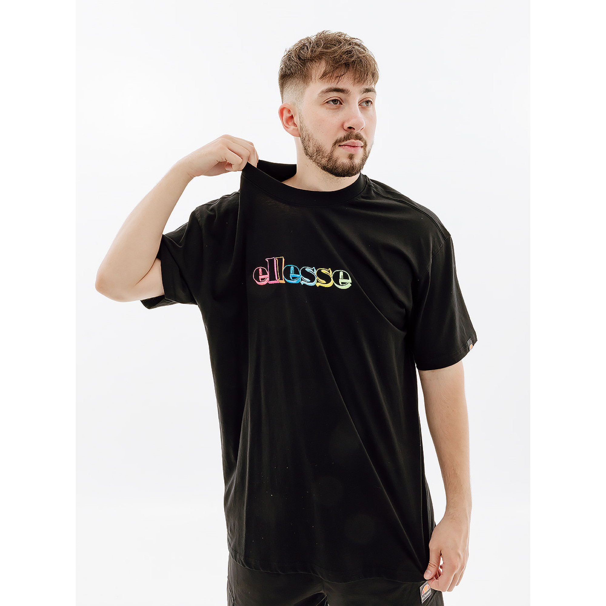 Чоловіча Футболка Ellesse Monda Tee Чорний 2XL  (7dSHR17642-011 2XL) - Robinzon.ua