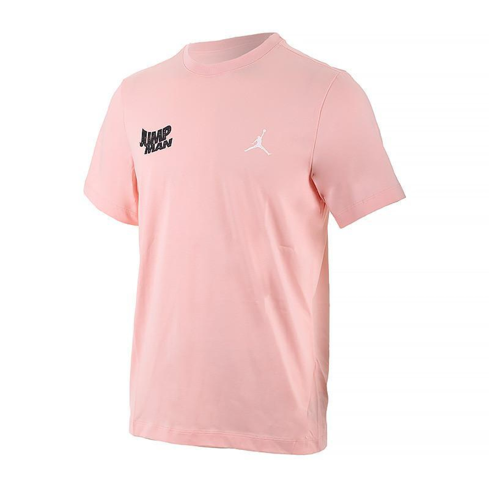 Чоловіча Футболка JORDAN MBRAND SS JM STACK CREW Рожевий L (7dFN6029-622 L) - Robinzon.ua