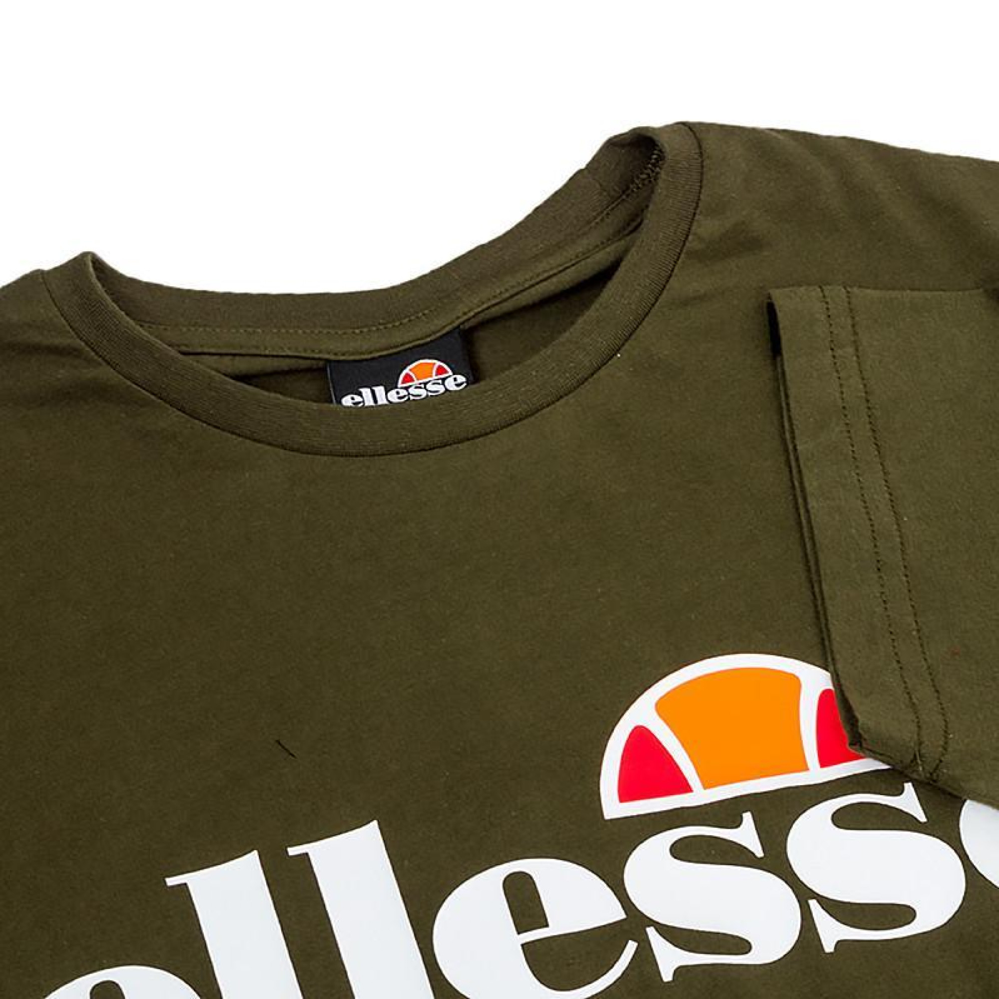 Чоловіча Футболка Ellesse SL Prado Tee Хакі 2XL (7dSHC07405-506 2XL) - 2 - Robinzon.ua