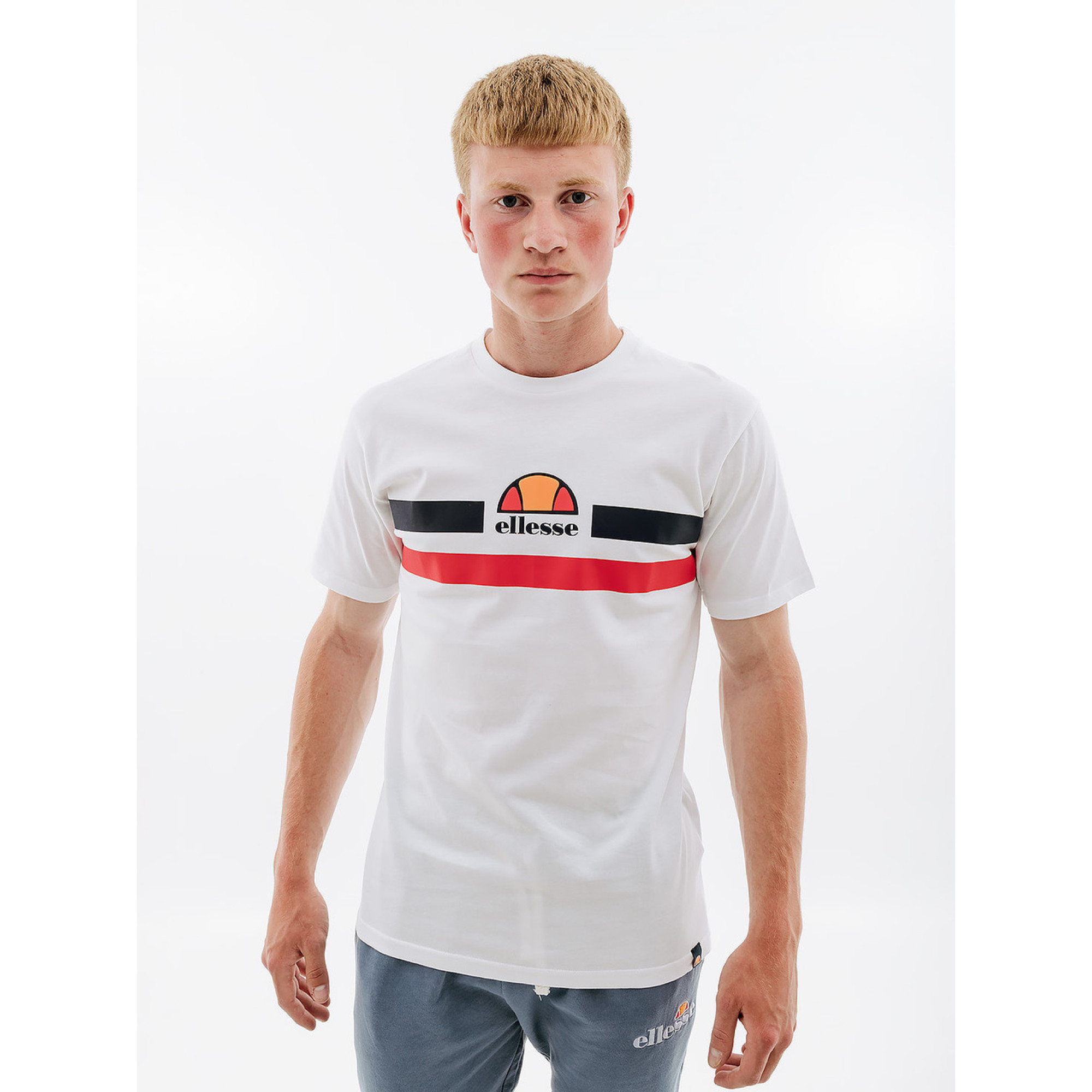 Чоловіча Футболка Ellesse Aprel Tee Білий XL  (7dSHR06453-908 XL) - Robinzon.ua