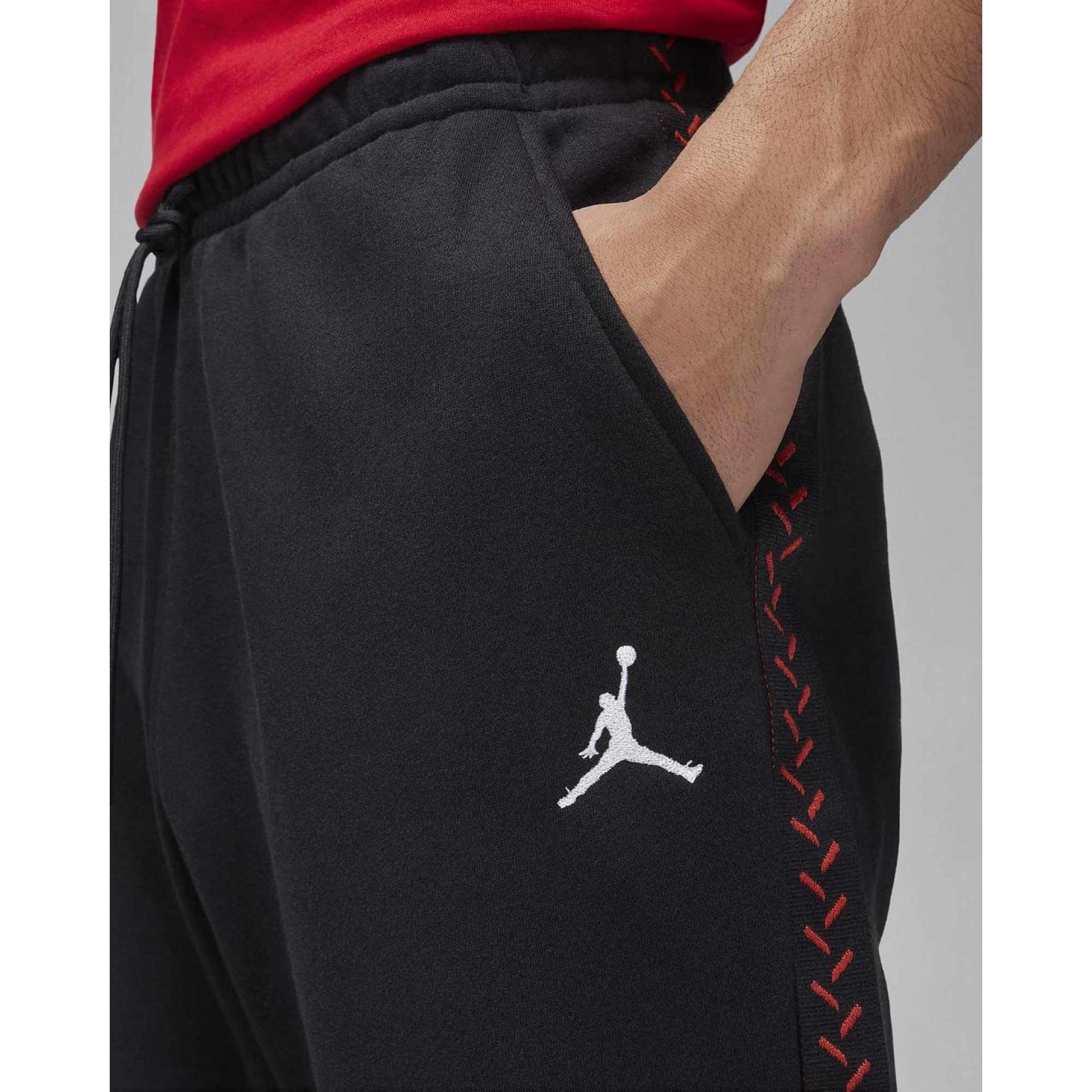 Чоловічі Штани JORDAN M J FLT MVP HBR FLC PANT Чорний 2XL (7dFN6356-010 2XL) - 2 - Robinzon.ua