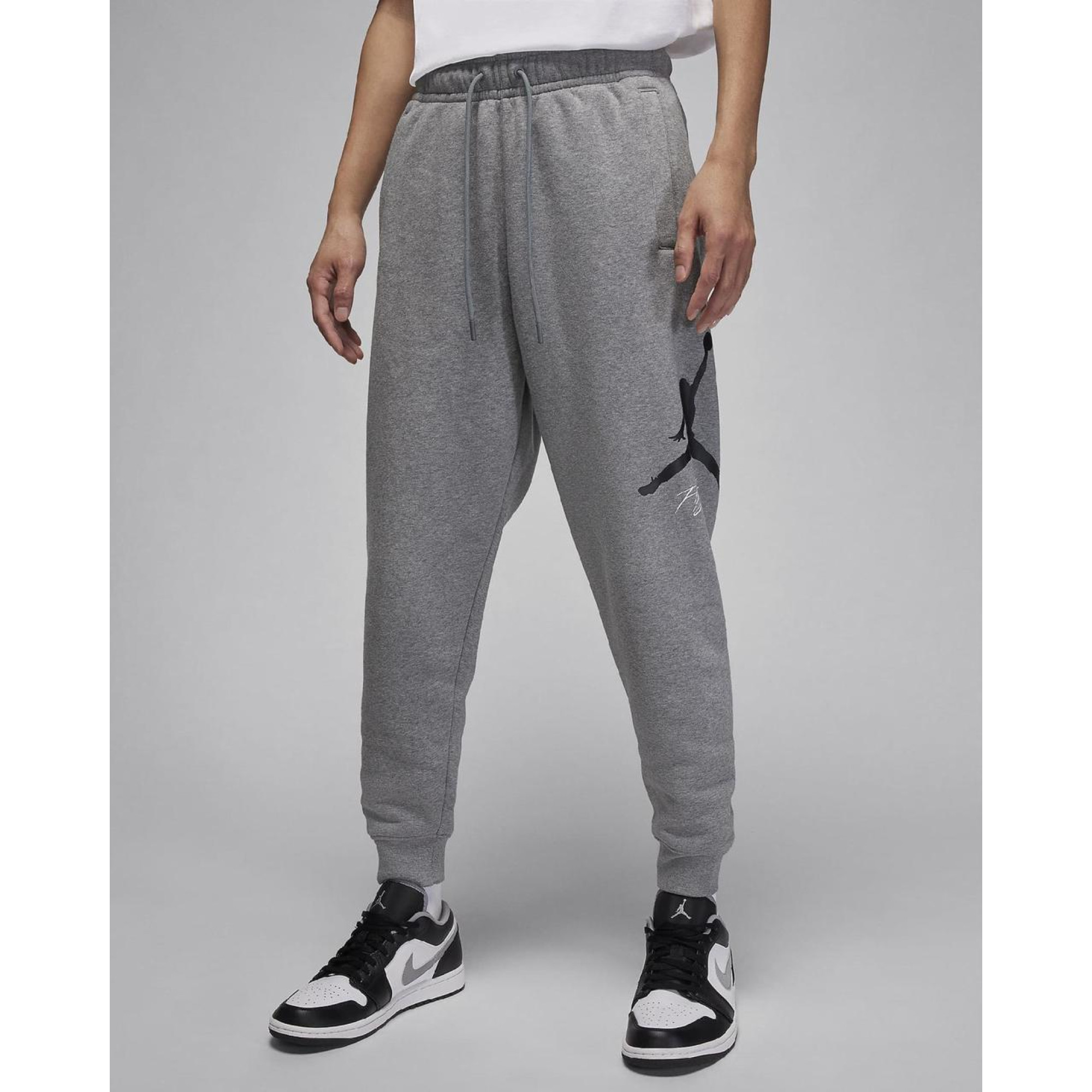 Чоловічі Штани JORDAN M J ESS FLC BASELINE PANT Сірий 2XL (7dFD7345-091 2XL) - Robinzon.ua