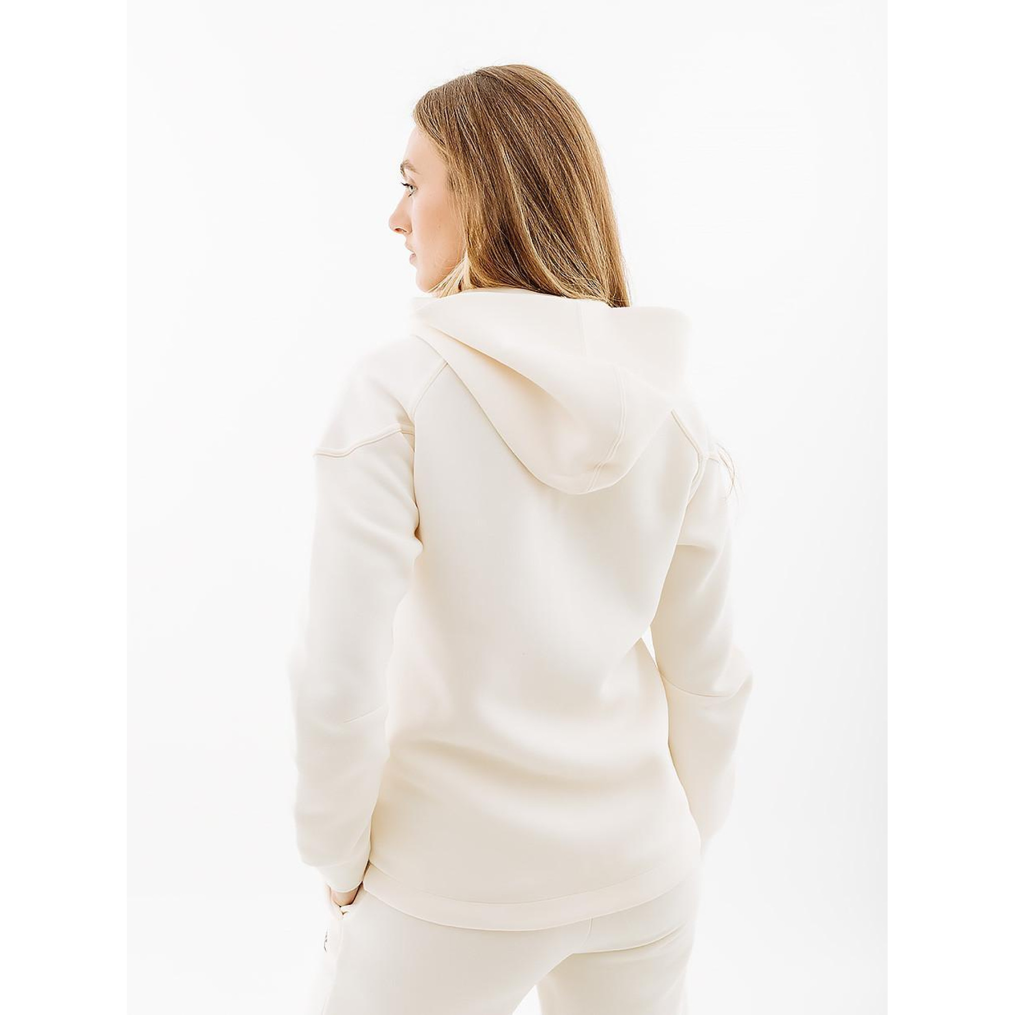 Жіноча Толстовка Nike W TCH FLC WR FZ HDY Білий L (7dFB8338-110 L) - 1 - Robinzon.ua