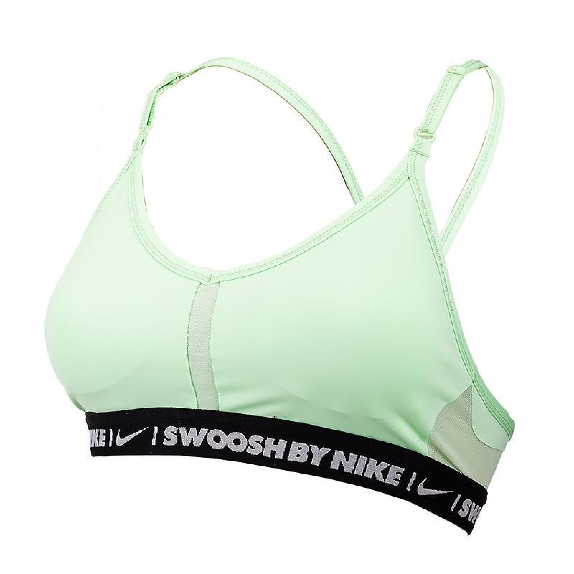 Жіночий Топ Nike W NK DF INDY BRA GLS Салатовий L (7dFZ4870-376 L) - Robinzon.ua