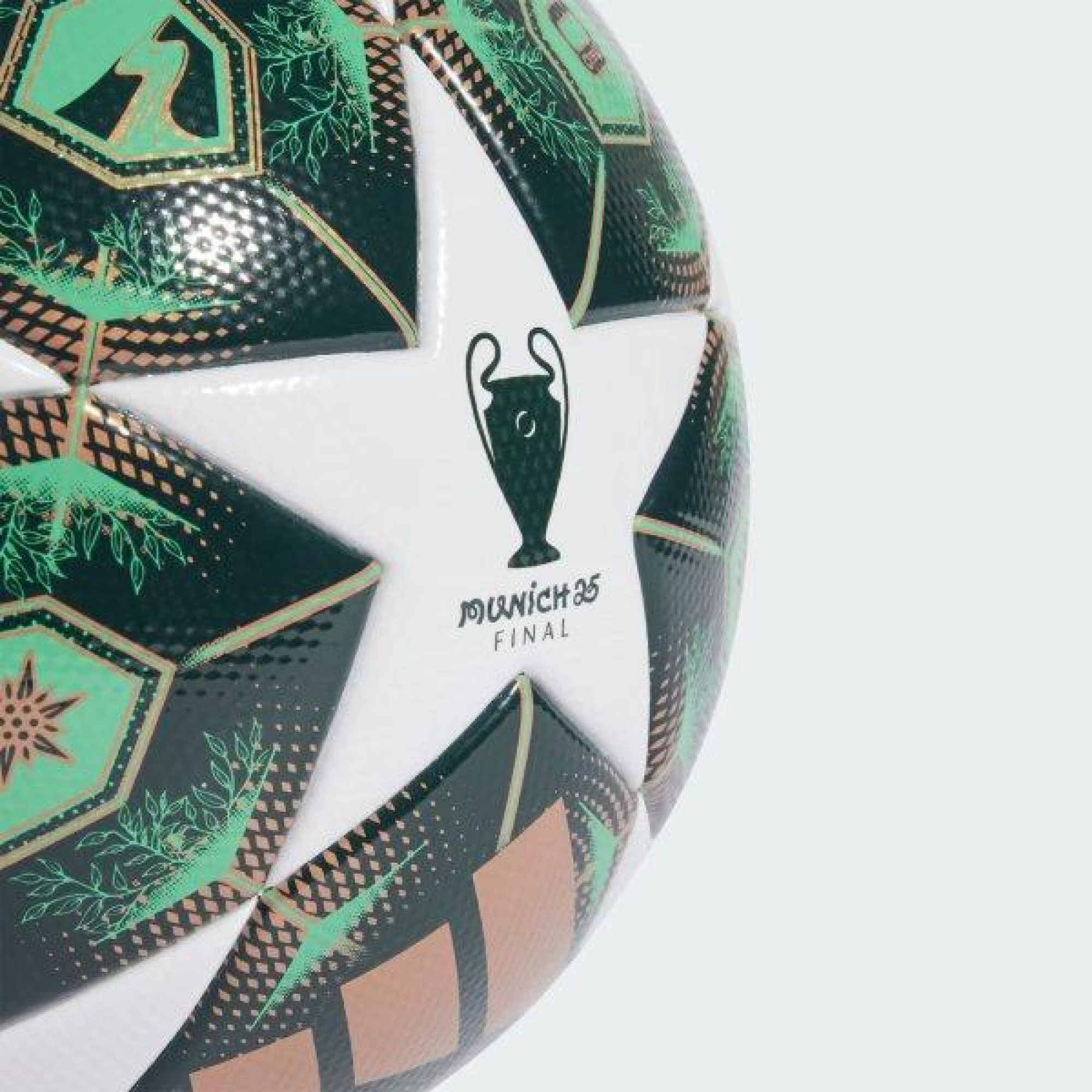 Мяч футбольный Adidas UCL LGE Белый Зеленый 5 (JH1296 5) - 2 - Robinzon.ua