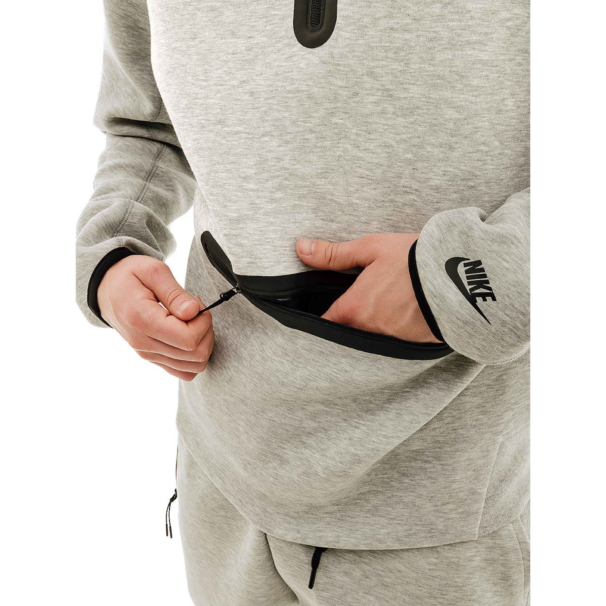 Чоловіча Кофта Nike TOP Сірий M (7dFB7998-063 M) - 1 - Robinzon.ua