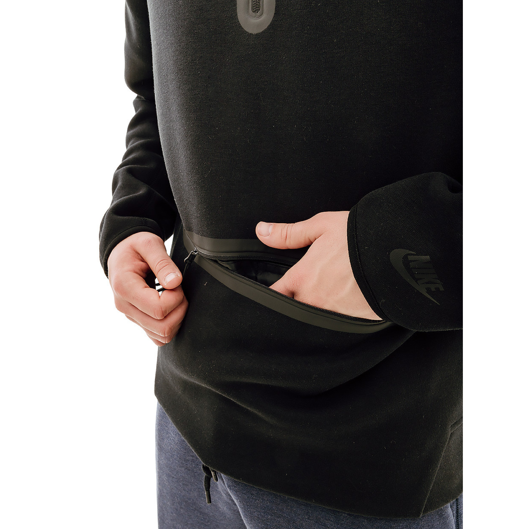 Чоловіча Кофта Nike TOP Чорний L (7dFB7998-010 L) - Robinzon.ua