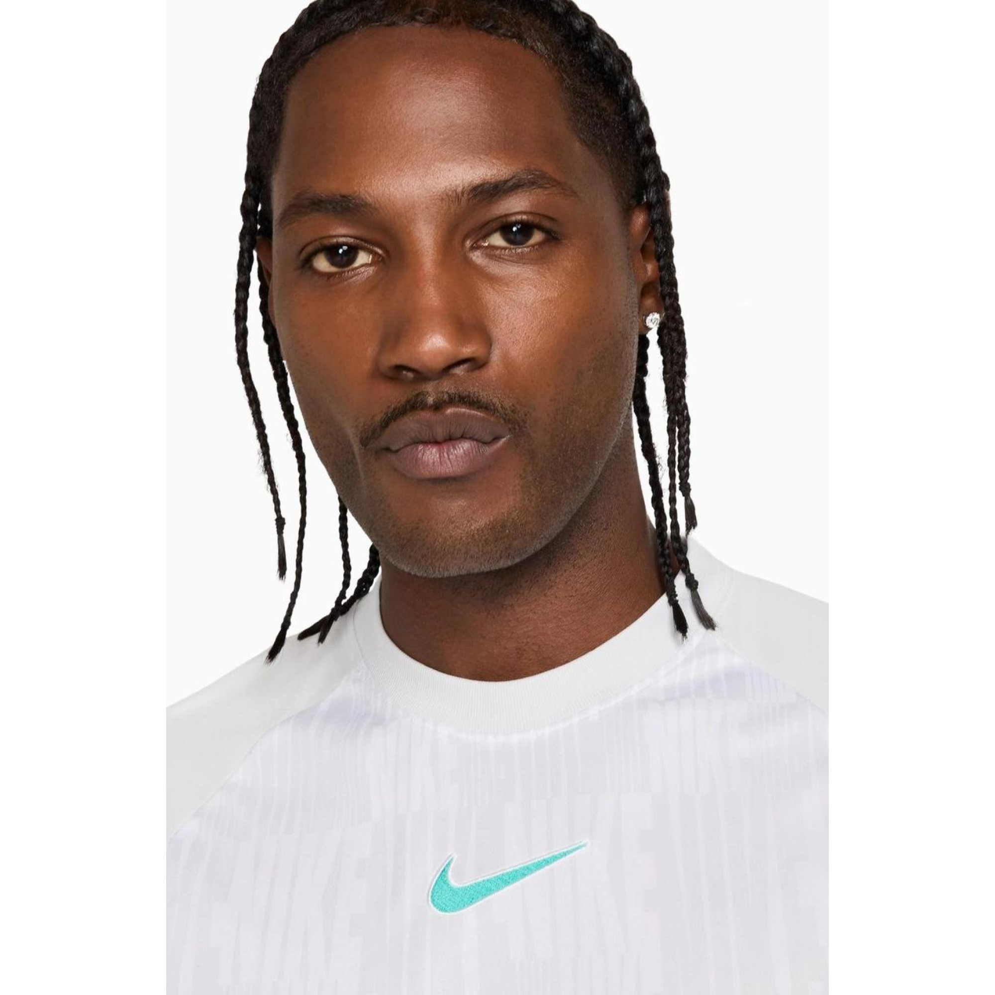 Чоловіча Футболка Nike DF ACD SS TOP NOV Білий M (HJ3766-025 M) - 2 - Robinzon.ua