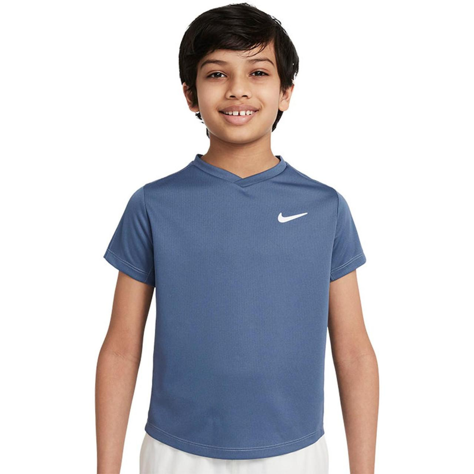 Дитяча Футболка Nike DF VICTORY SS TOP Темно-синій 137-147 (CV7565-493 137-147) - Robinzon.ua
