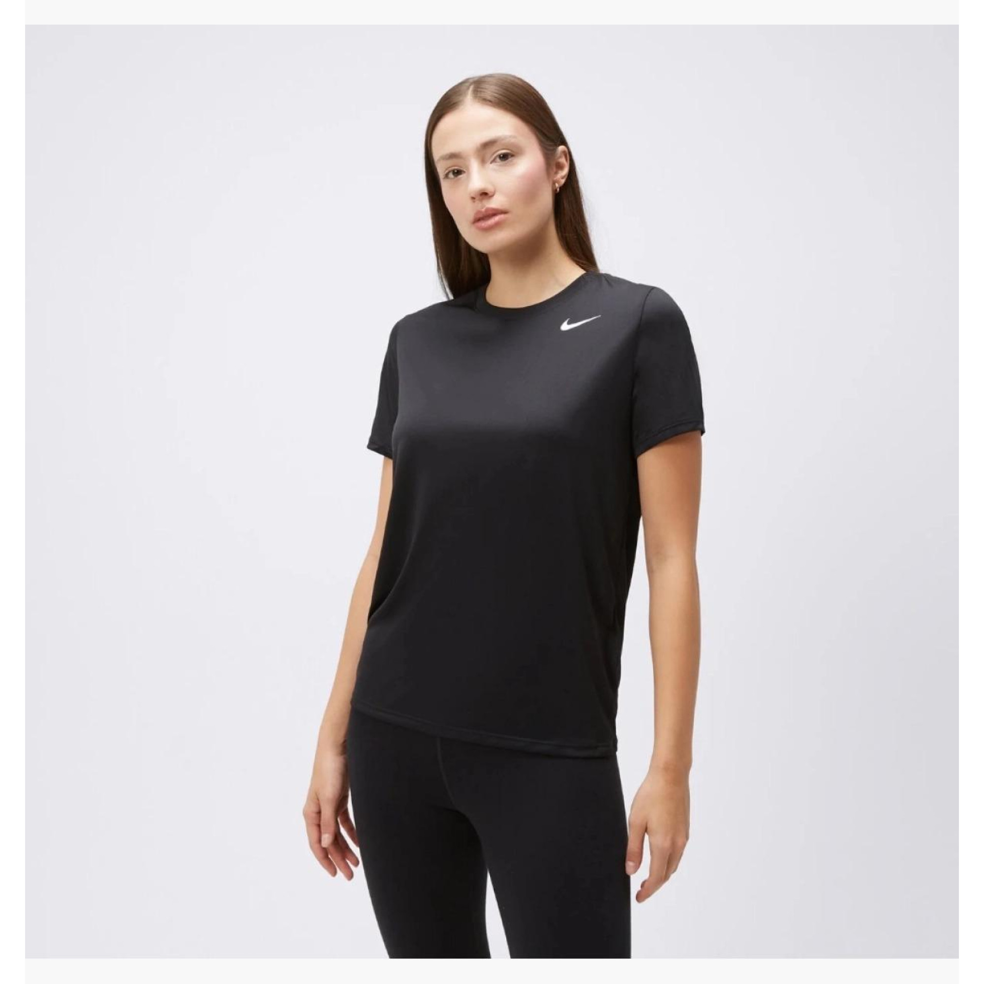 Жіноча Футболка Nike DF RLGD SS TEE Чорний XS (DX0687-010 XS) - Robinzon.ua