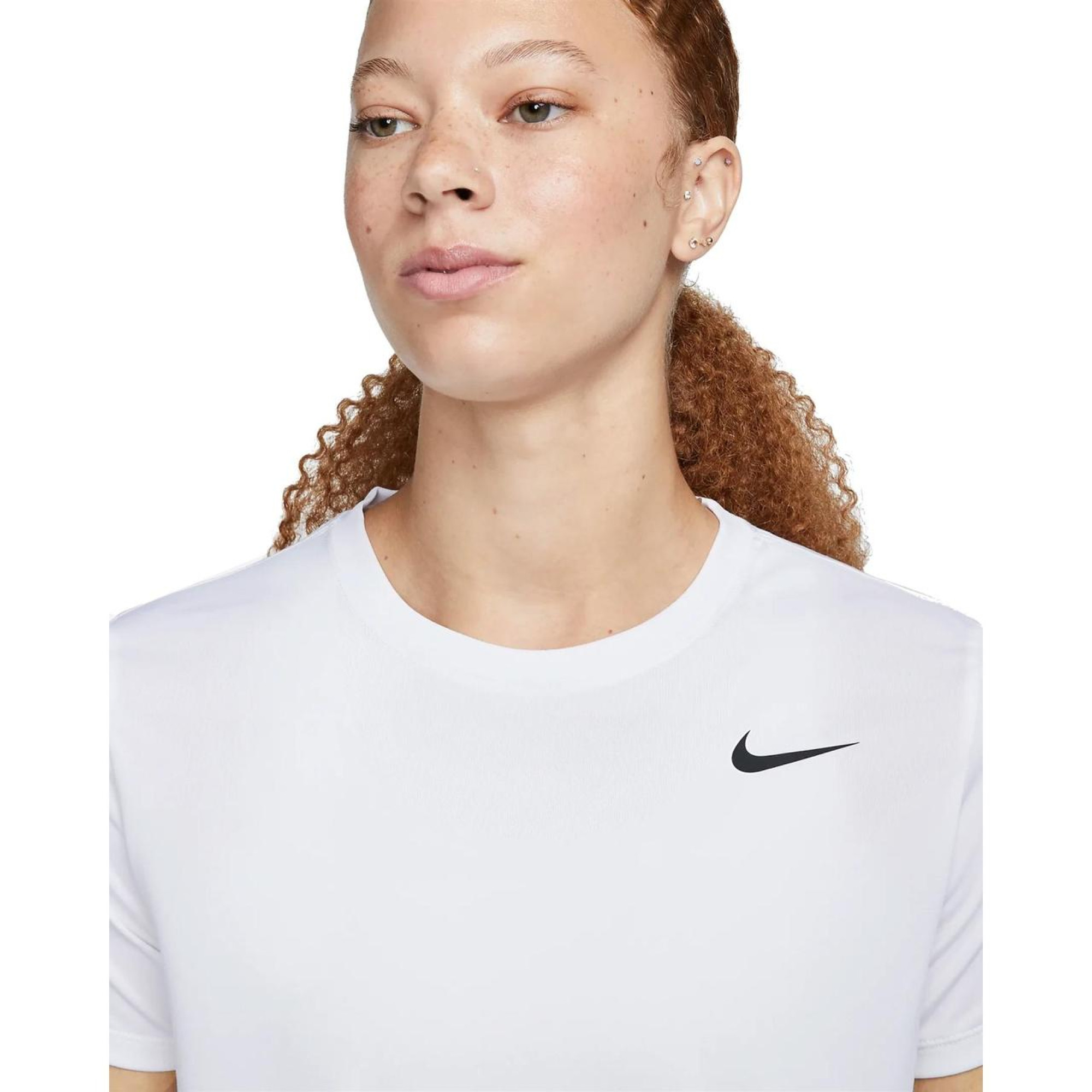 Жіноча Футболка Nike DF RLGD SS TEE Білий S (DX0687-100 S) - 2 - Robinzon.ua