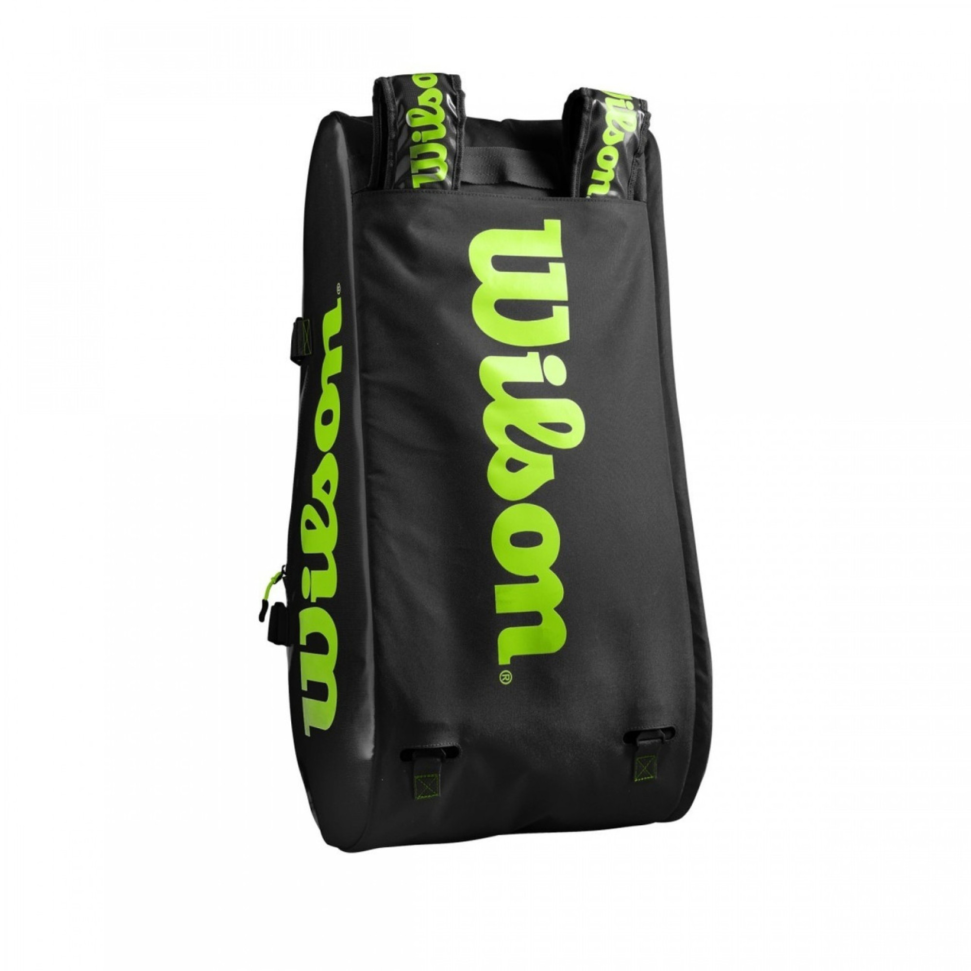 Тенісний Чохол Wilson Super Tour 3 Compartment Black/Green (WR8004101001) - 4 - Robinzon.ua