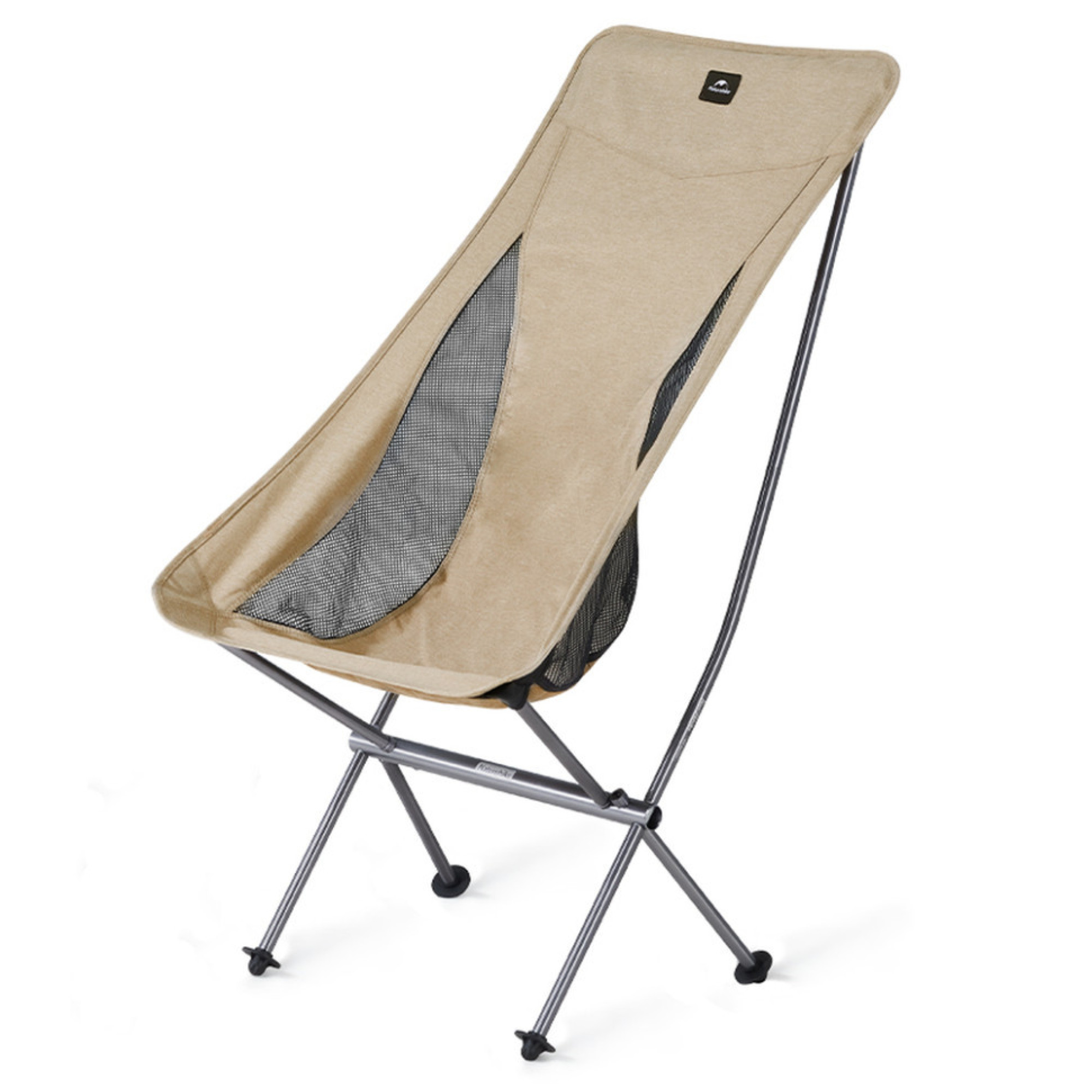 Крісло складане Naturehike Stellaluna L04 CNK2450JJ015, розмір L, алюміній, коричневий - Robinzon.ua