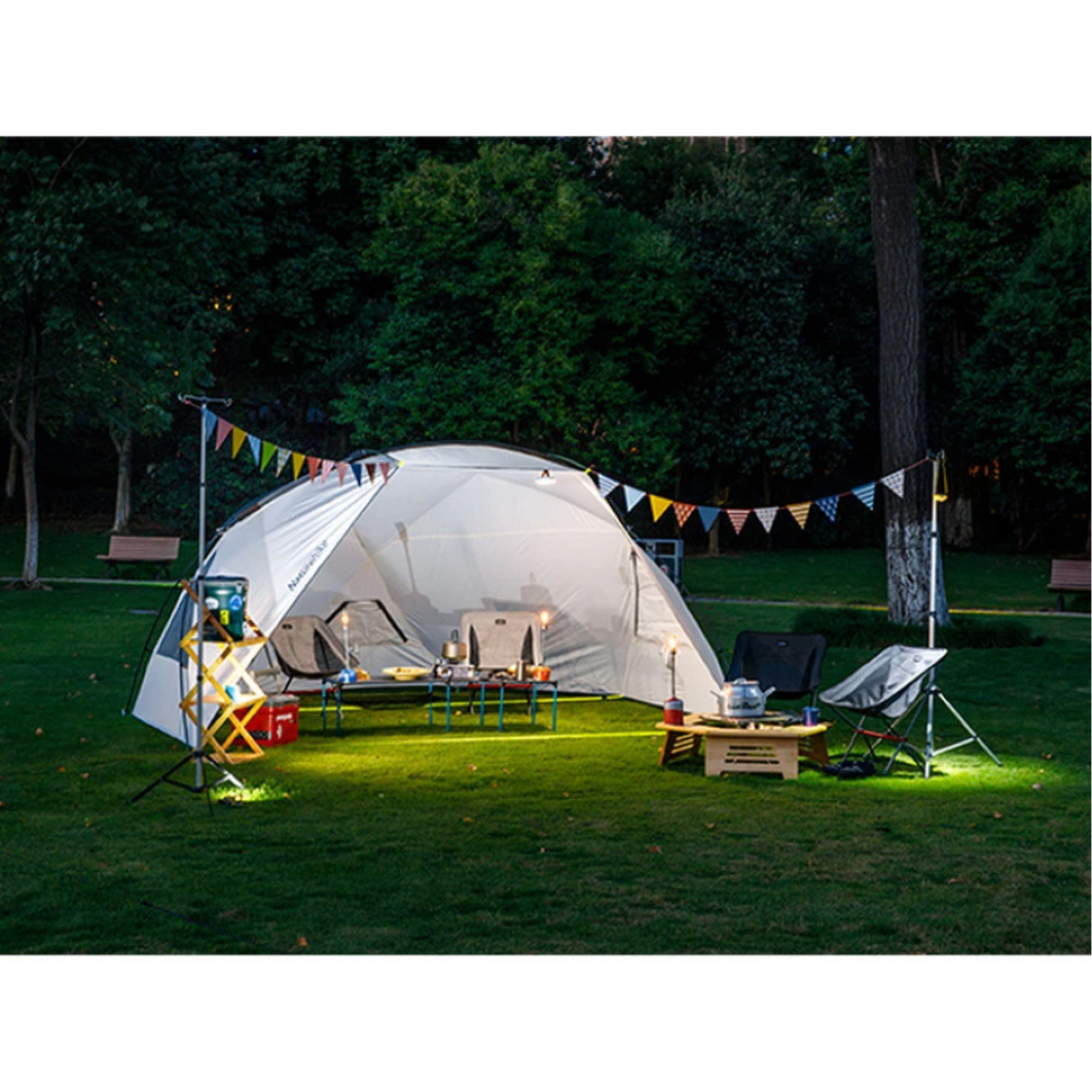 Крісло складане Naturehike Stellaluna L04 CNK2450JJ015, розмір M, алюміній, коричневий - 5 - Robinzon.ua