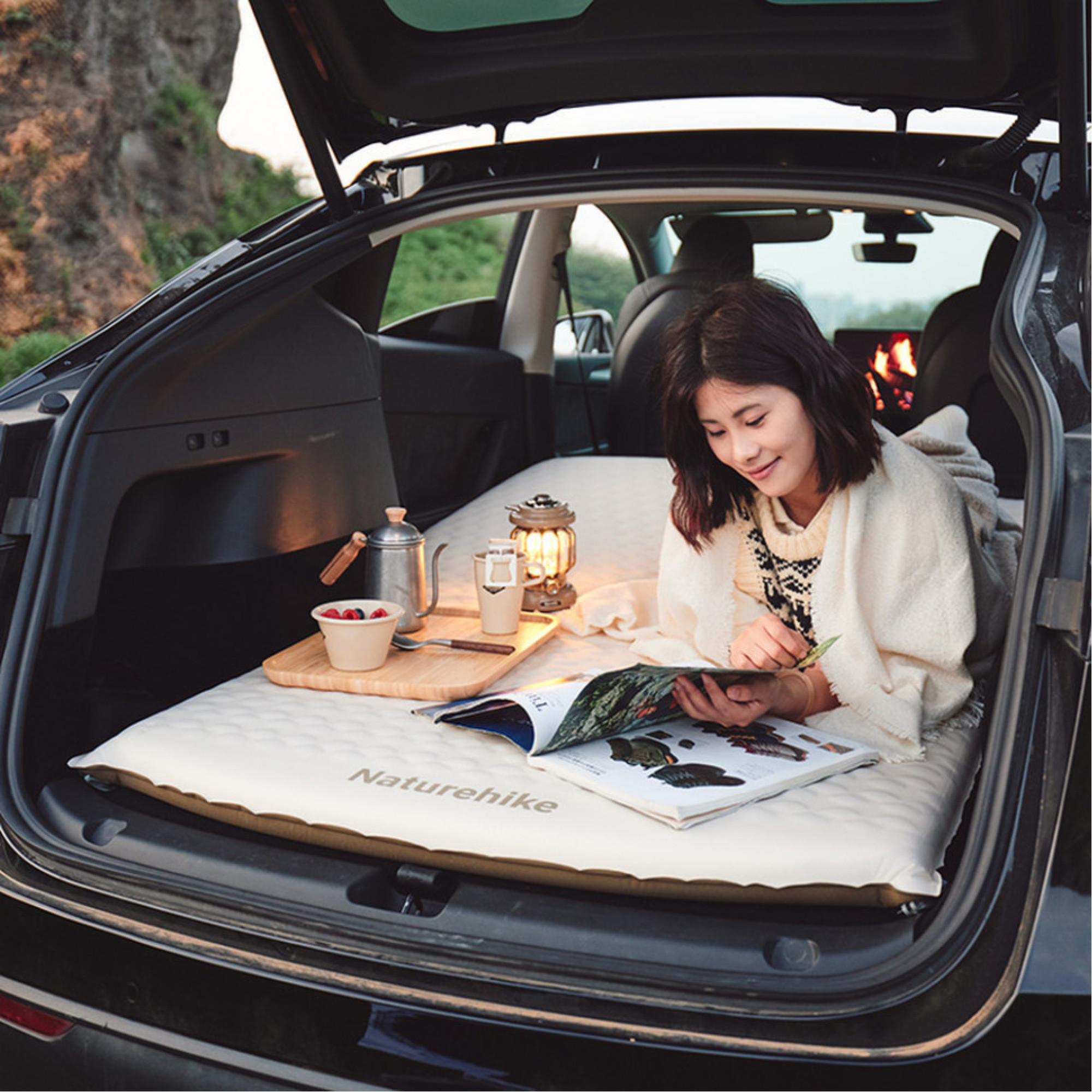 Матрас самонадувной автомобильный Naturehike CNK2450WS010, светлый хаки. - 6 Матрас самонадувной автомобильный Naturehike CNK2450WS010, светлый хаки. - 6 - Robinzon.ua