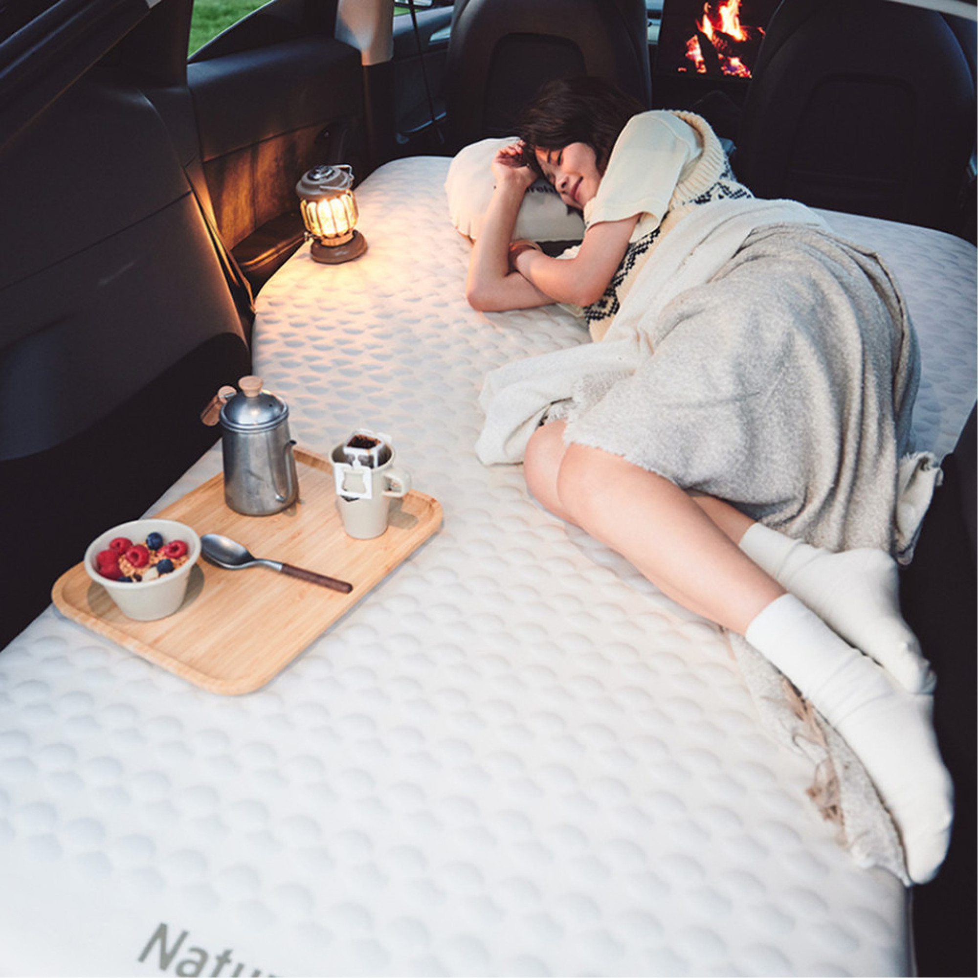 Матрас самонадувной автомобильный Naturehike CNK2450WS010, светлый хаки. - 5 Матрас самонадувной автомобильный Naturehike CNK2450WS010, светлый хаки. - 5 - Robinzon.ua