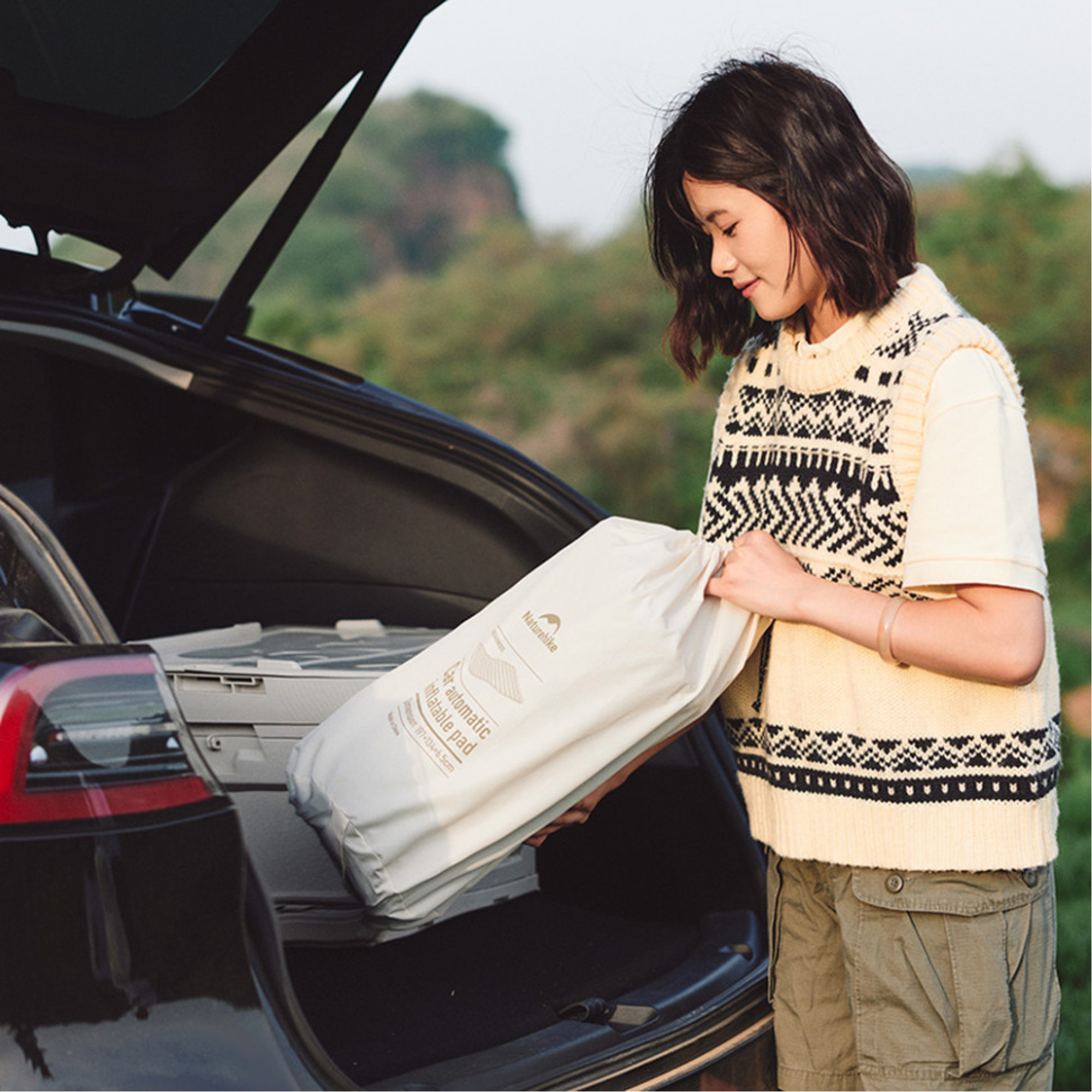 Матрас самонадувной автомобильный Naturehike CNK2450WS010, светлый хаки. - 3 Матрас самонадувной автомобильный Naturehike CNK2450WS010, светлый хаки. - 3 - Robinzon.ua