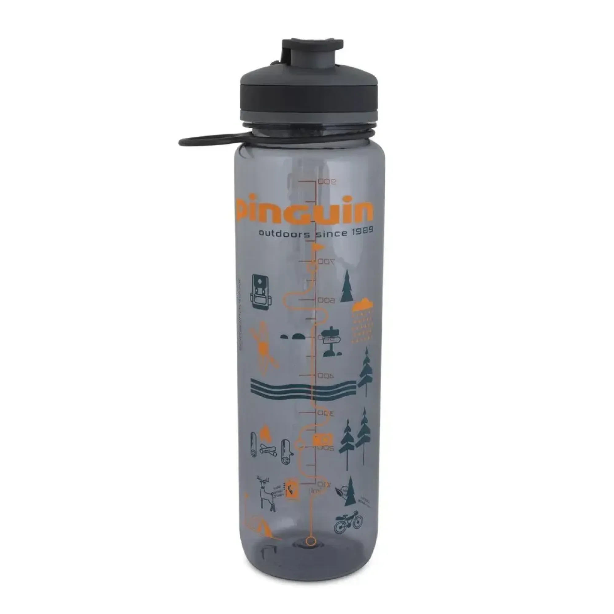 Фляга Pinguin Tritan Sport Bottle 2020 BPA-free, 1,0 L, Grey (PNG 805680) - Robinzon.ua