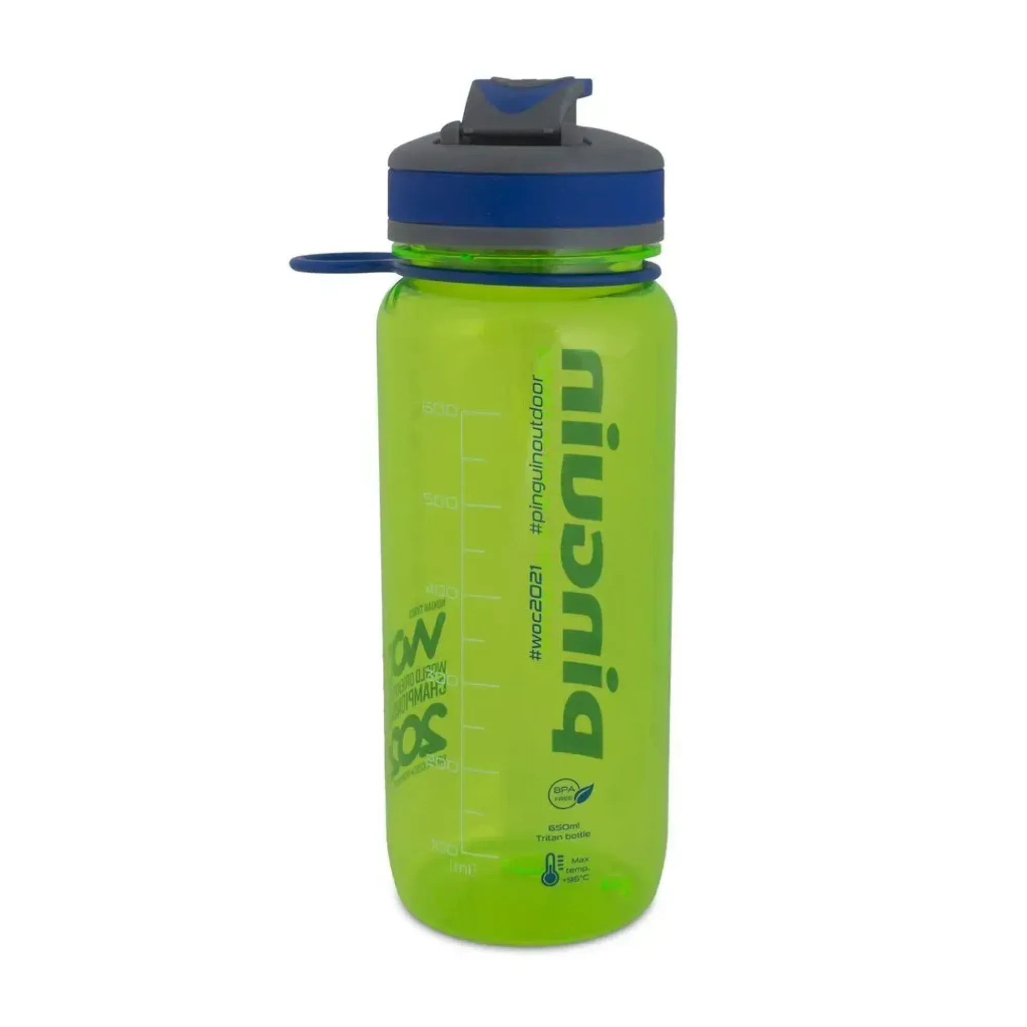 Фляга Pinguin Tritan Sport Bottle 2020 BPA-free, 0,65 L, Green (PNG 805444) - 2 Фляга Pinguin Tritan Sport Bottle 2020 BPA-free, 0,65 L, Green (PNG 805444) - 2 - Robinzon.ua