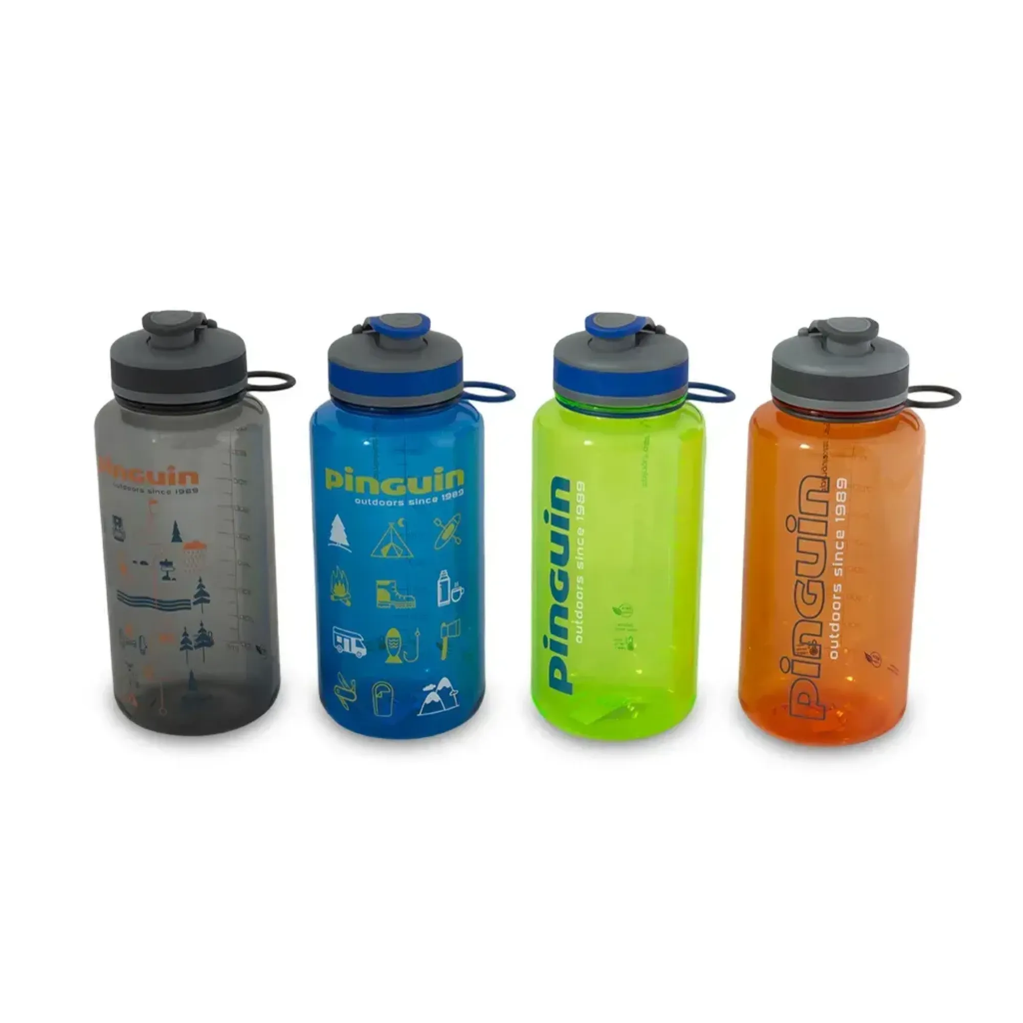 Фляга Pinguin Tritan Fat Sport Bottle 2023 BPA-free, 1,0 L, Orange (PNG 816624) - 1 - Robinzon.ua