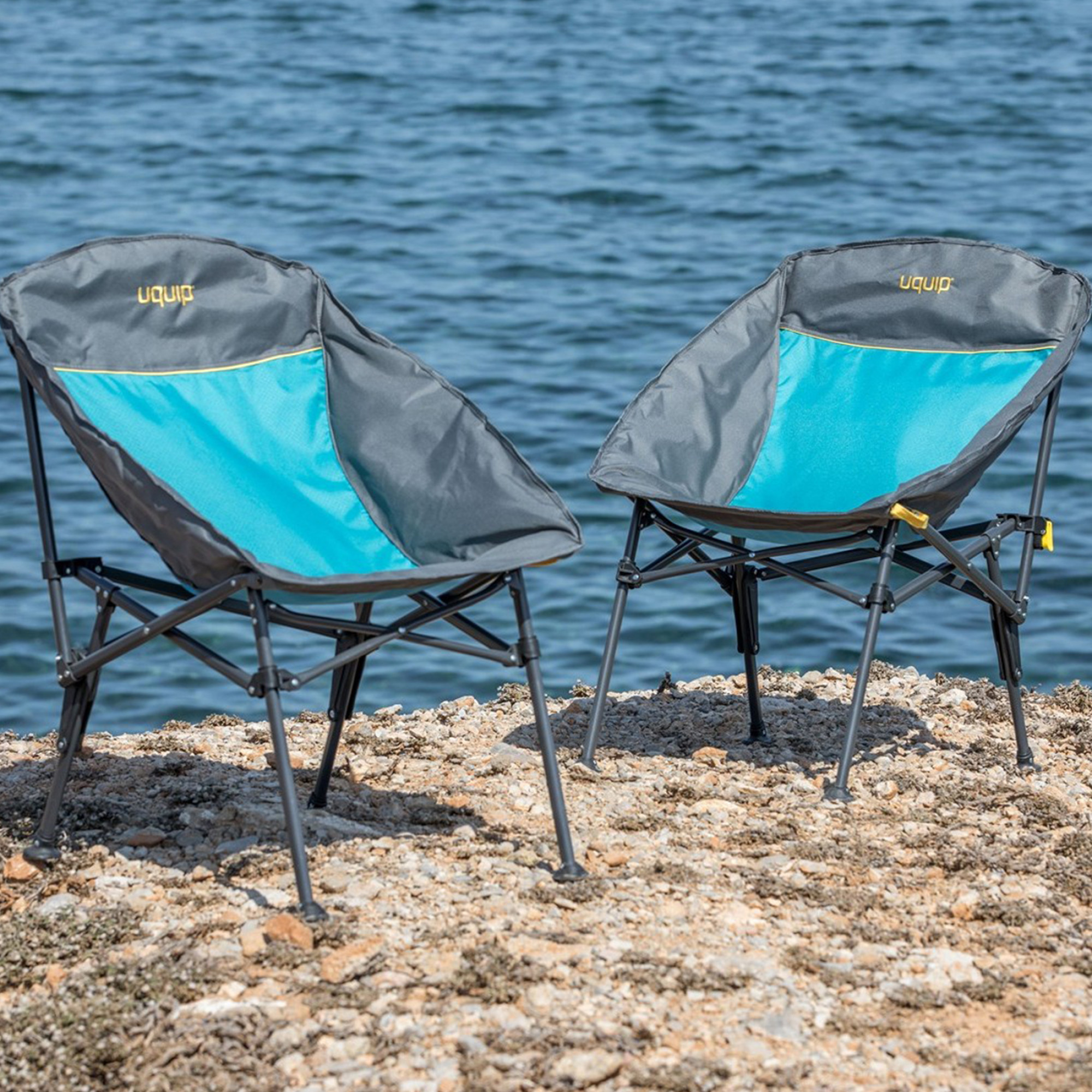 Крісло розкладне Uquip Comfy Blue/Grey (244011) - 1 - Robinzon.ua