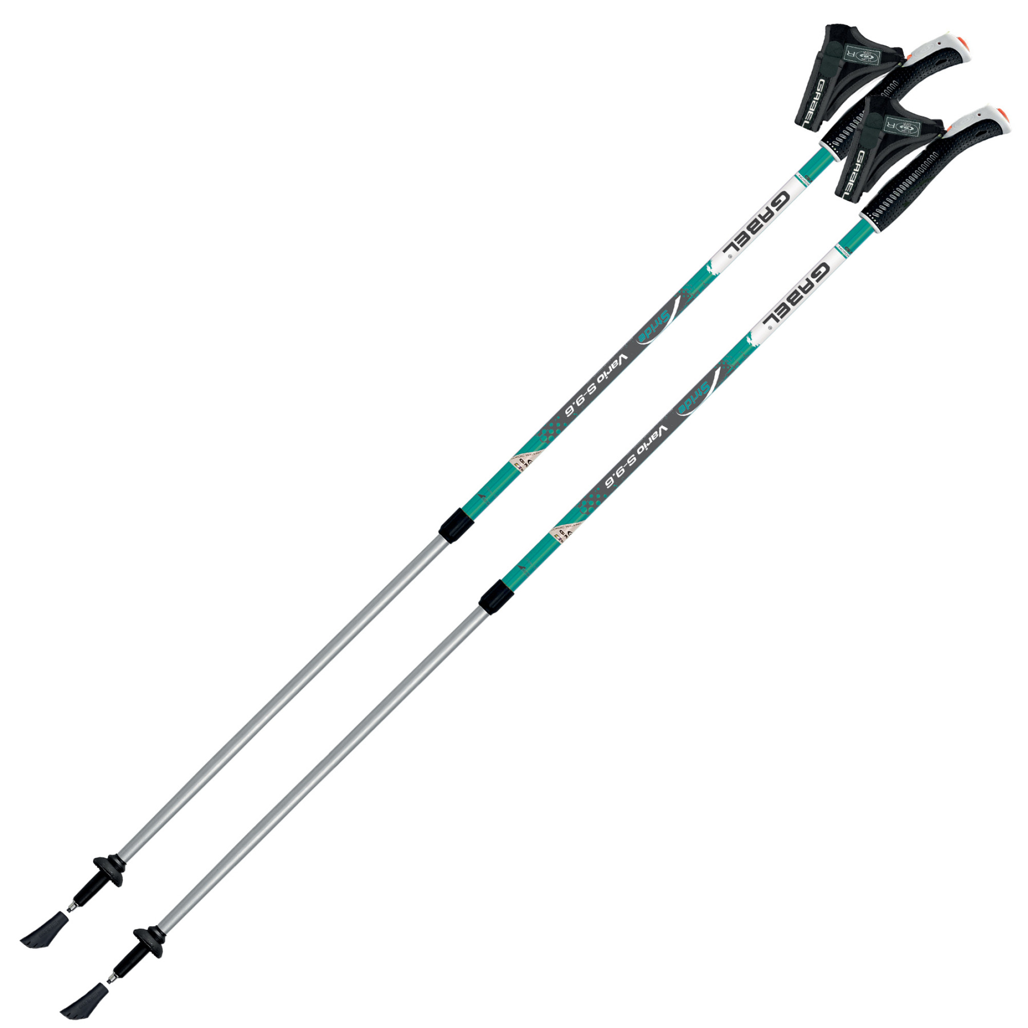Палки для скандинавской ходьбы Gabel Vario S-9.6 Teal (7008350610000) - 1 - Robinzon.ua