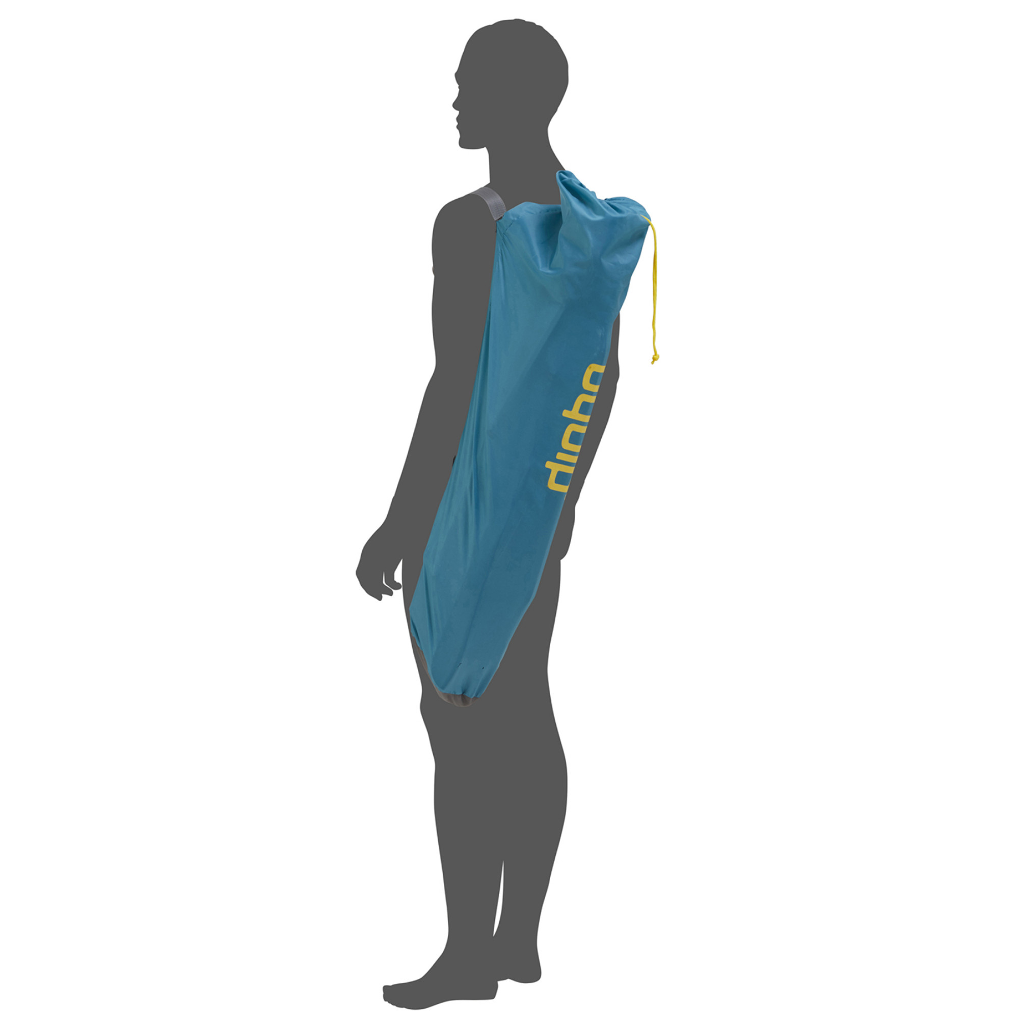 Кресло раскладное Uquip Justy Blue/Grey (244015) - 3 - Robinzon.ua