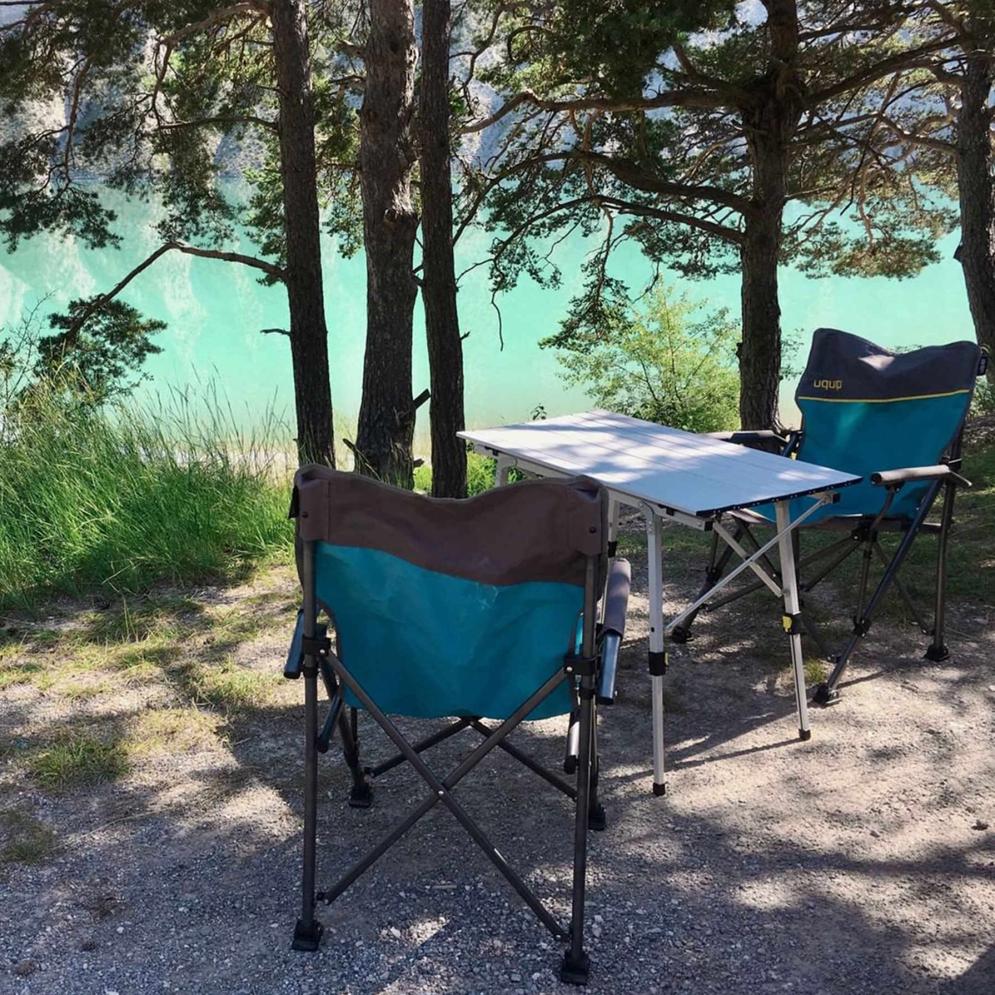 Крісло розкладне Uquip Roxy Blue/Grey (244002) - 4 - Robinzon.ua