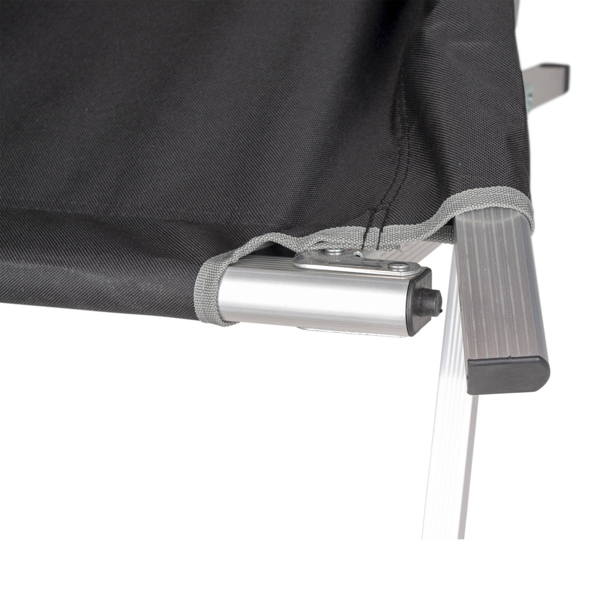 Ліжко розкладне Bo-Camp Single XL Black (1304488) - 2 - Robinzon.ua