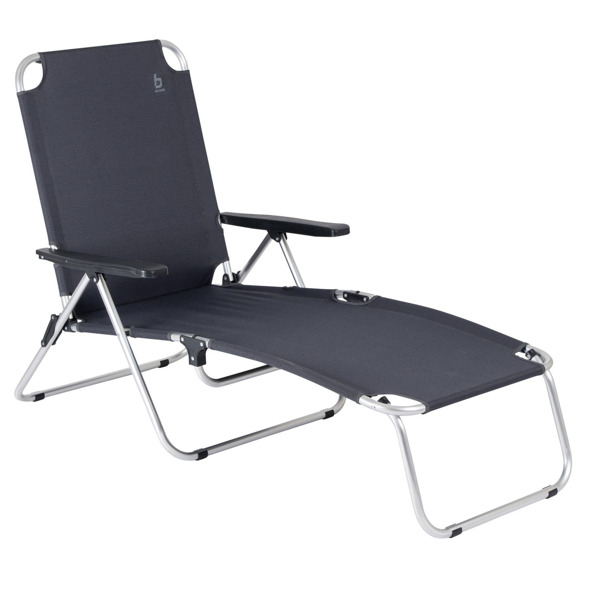 Шезлонг Bo-Camp Copa Rio Graphite (1211969) - Robinzon.ua