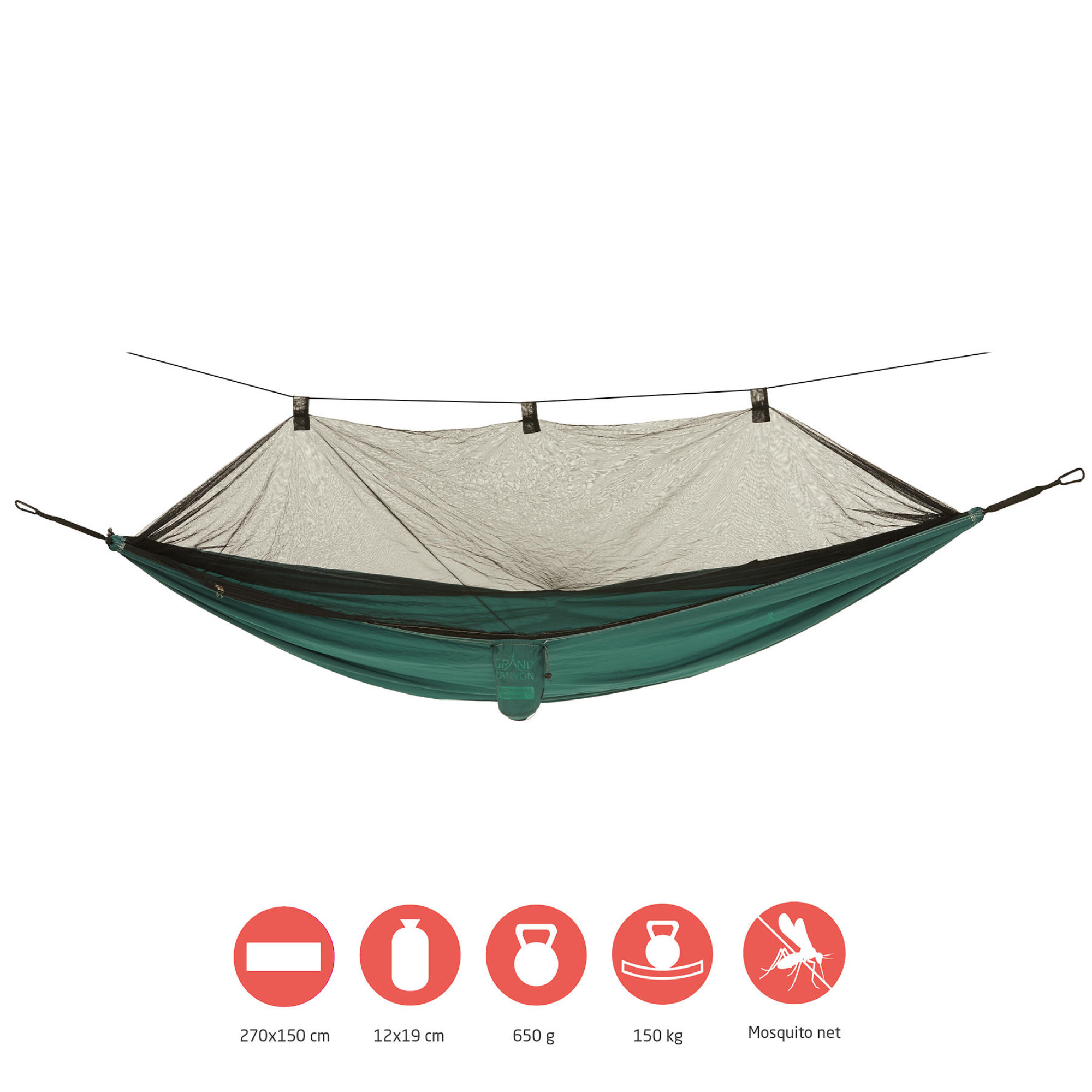 Гамак Grand Canyon Bass Mosquito Hammock Storm (360028) - 4 - Robinzon.ua