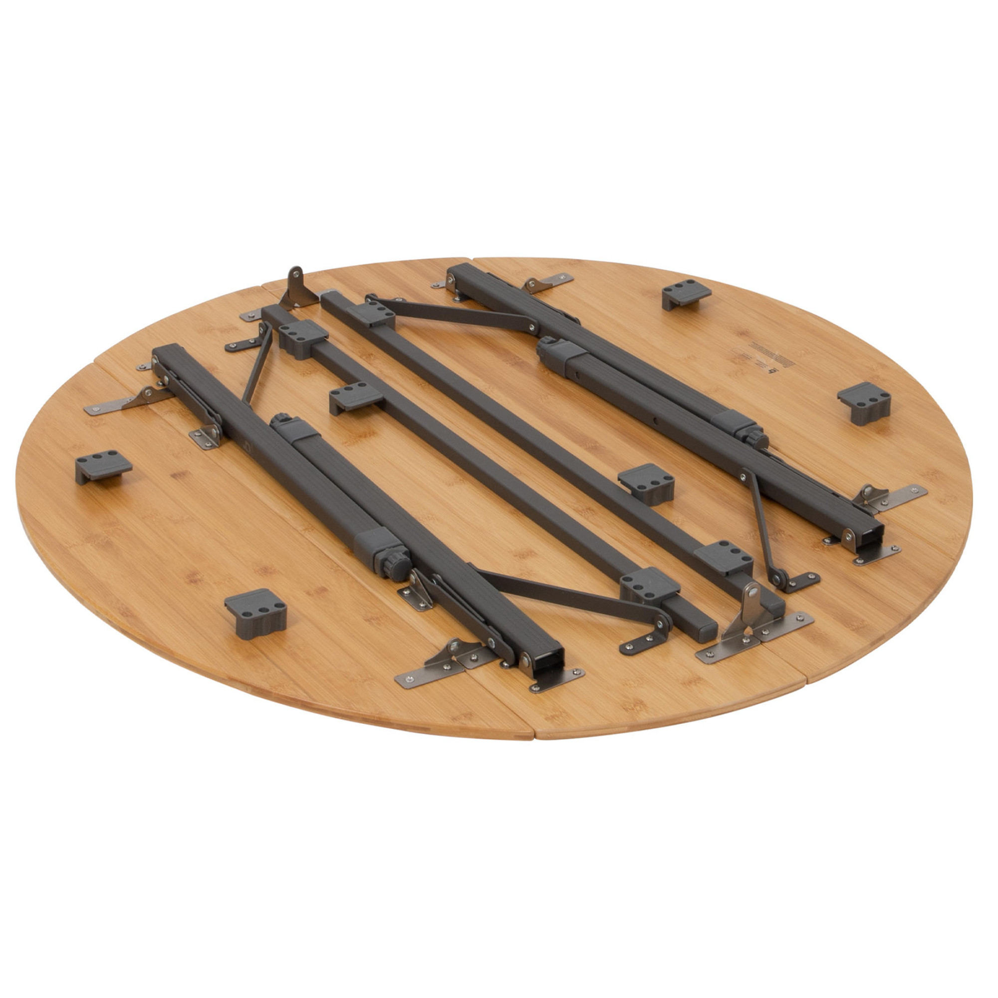 Стіл Bo-Camp Poundbury Round 90x90 cm Brown (1404656) - 2 - Robinzon.ua