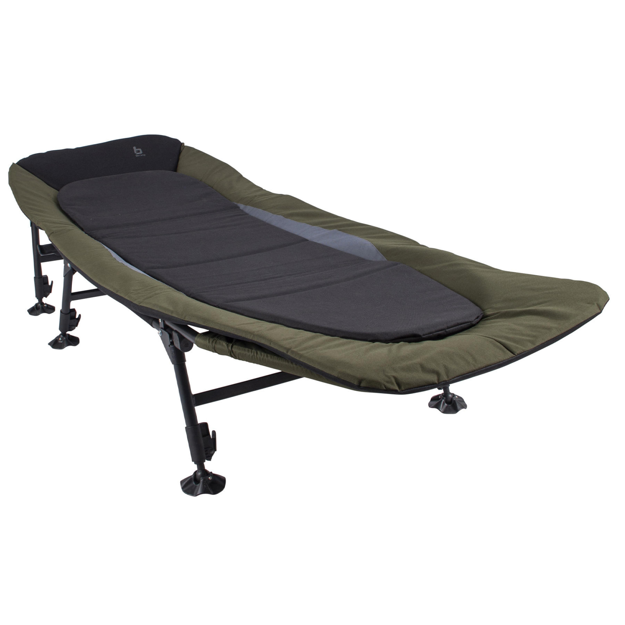Ліжко розкладне Bo-Camp Sturgeon Black/Grey/Green (1304390) - 1 - Robinzon.ua