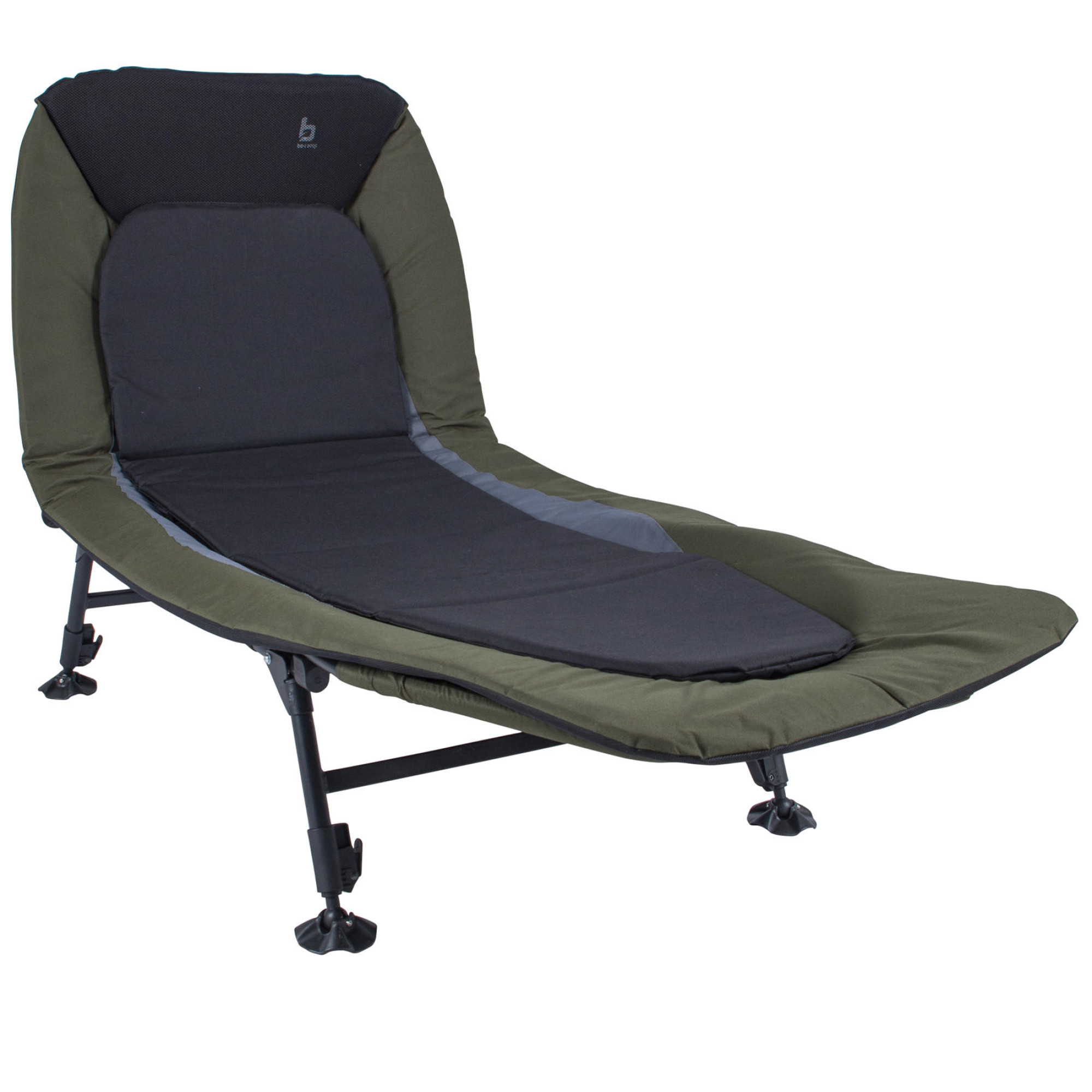Ліжко розкладне Bo-Camp Sturgeon Black/Grey/Green (1304390) - Robinzon.ua