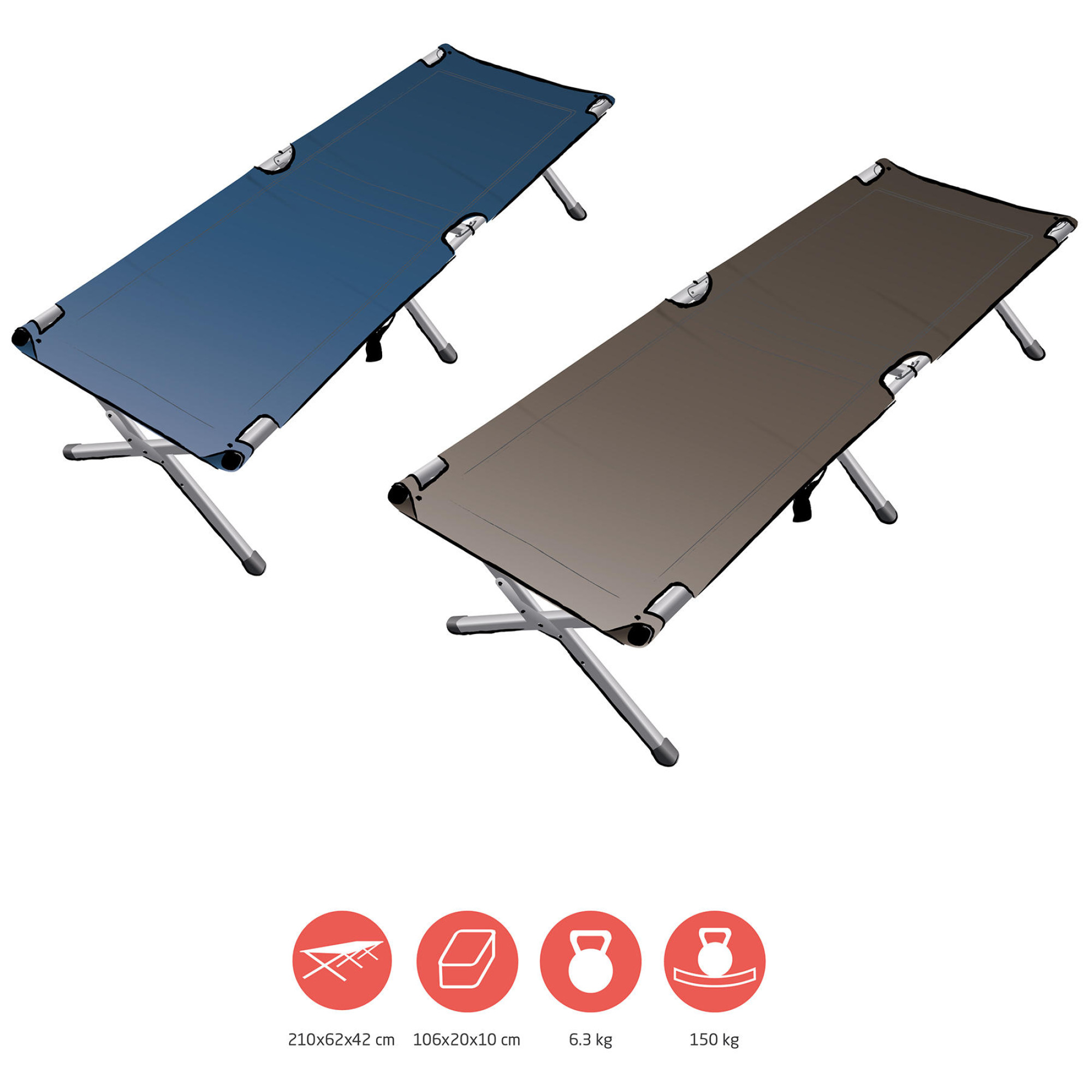 Кровать раскладная Grand Canyon Topaz L Falcon (360020) - Robinzon.ua