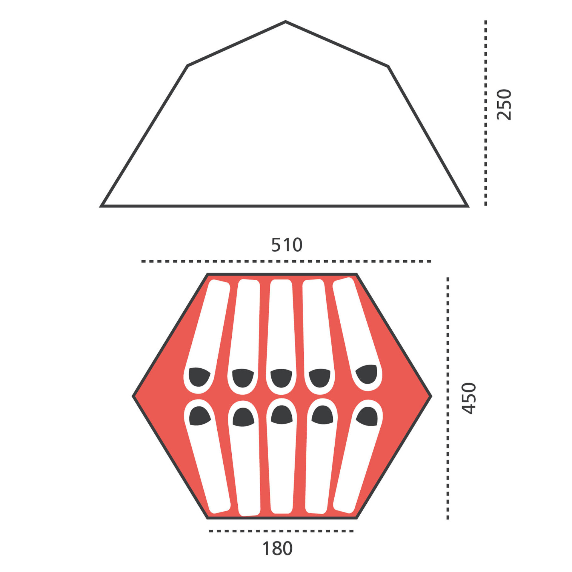 Намет Grand Canyon Black Knob 10 Capulet Olive (330015) - 2 - Robinzon.ua