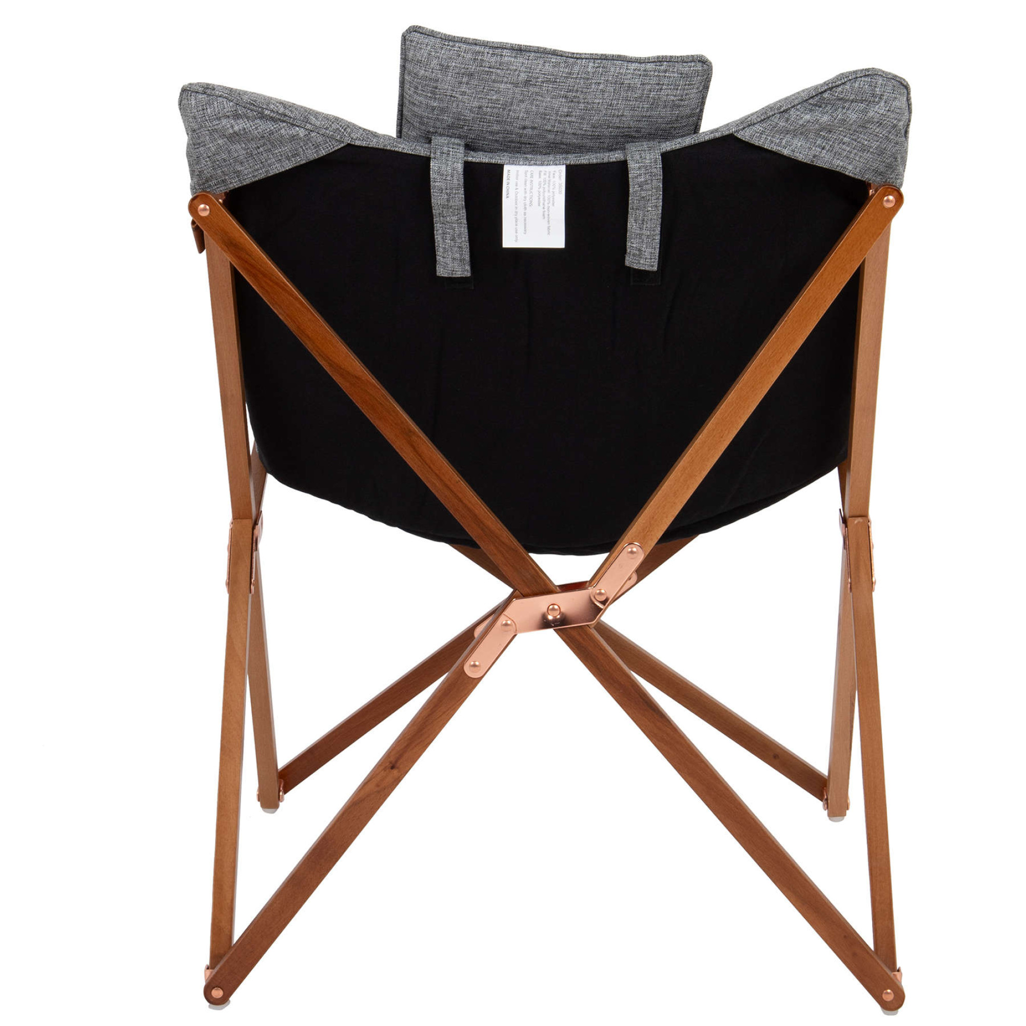 Кресло раскладное Bo-Camp Bloomsbury M Grey (1200369) - 1 - Robinzon.ua