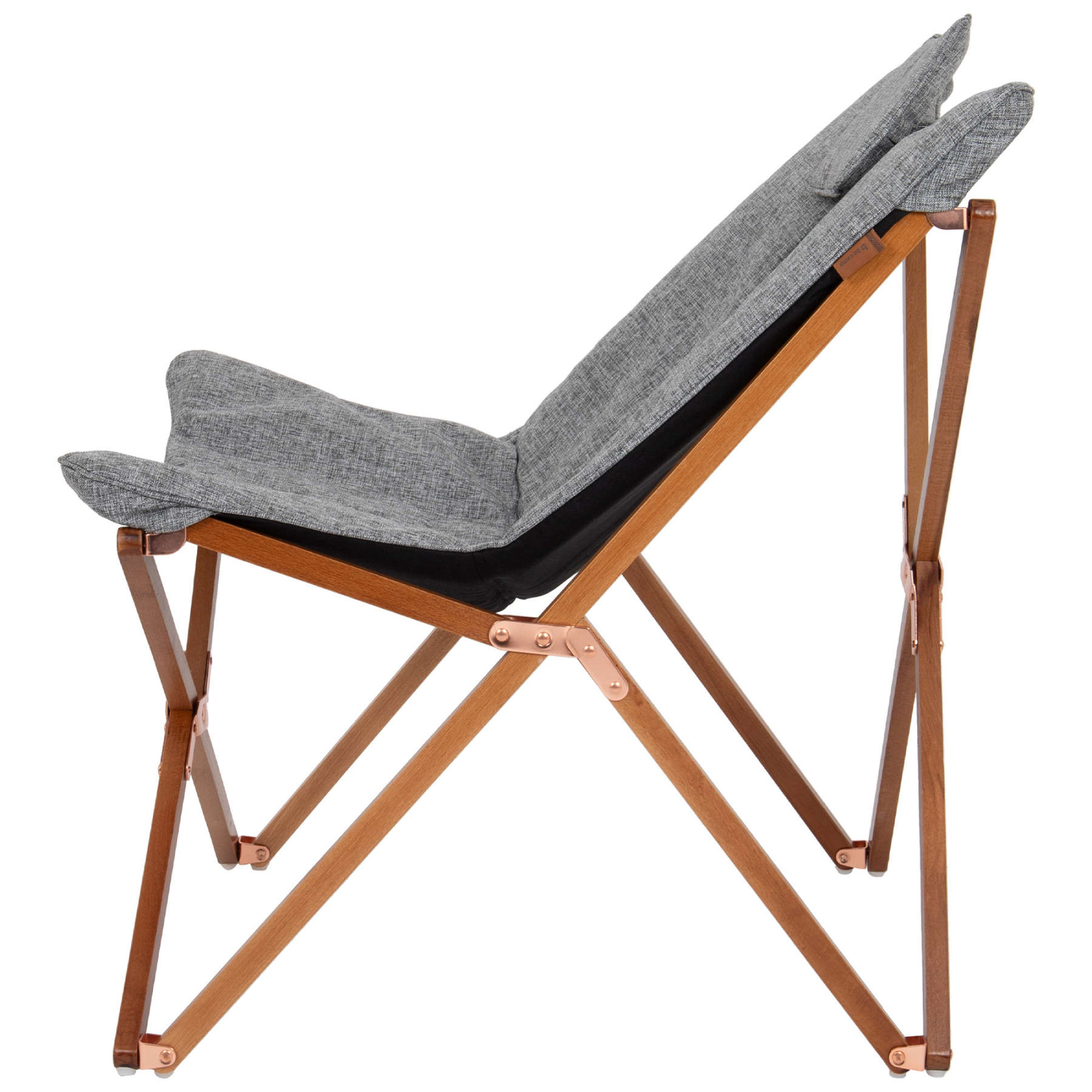 Кресло раскладное Bo-Camp Bloomsbury M Grey (1200369) - 5 - Robinzon.ua