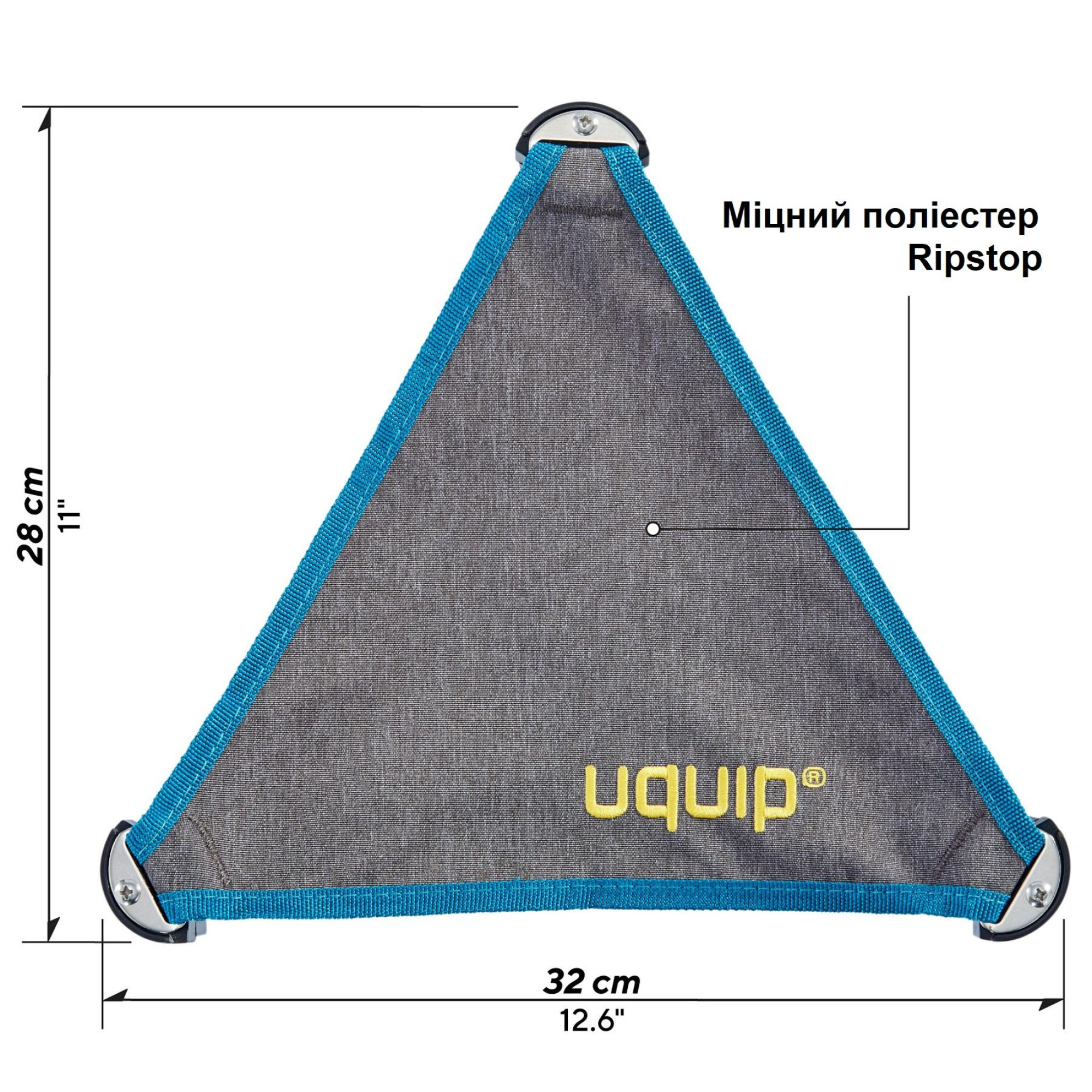 Стілець розкладний Uquip Trinity L Grey (244033) - 3 - Robinzon.ua