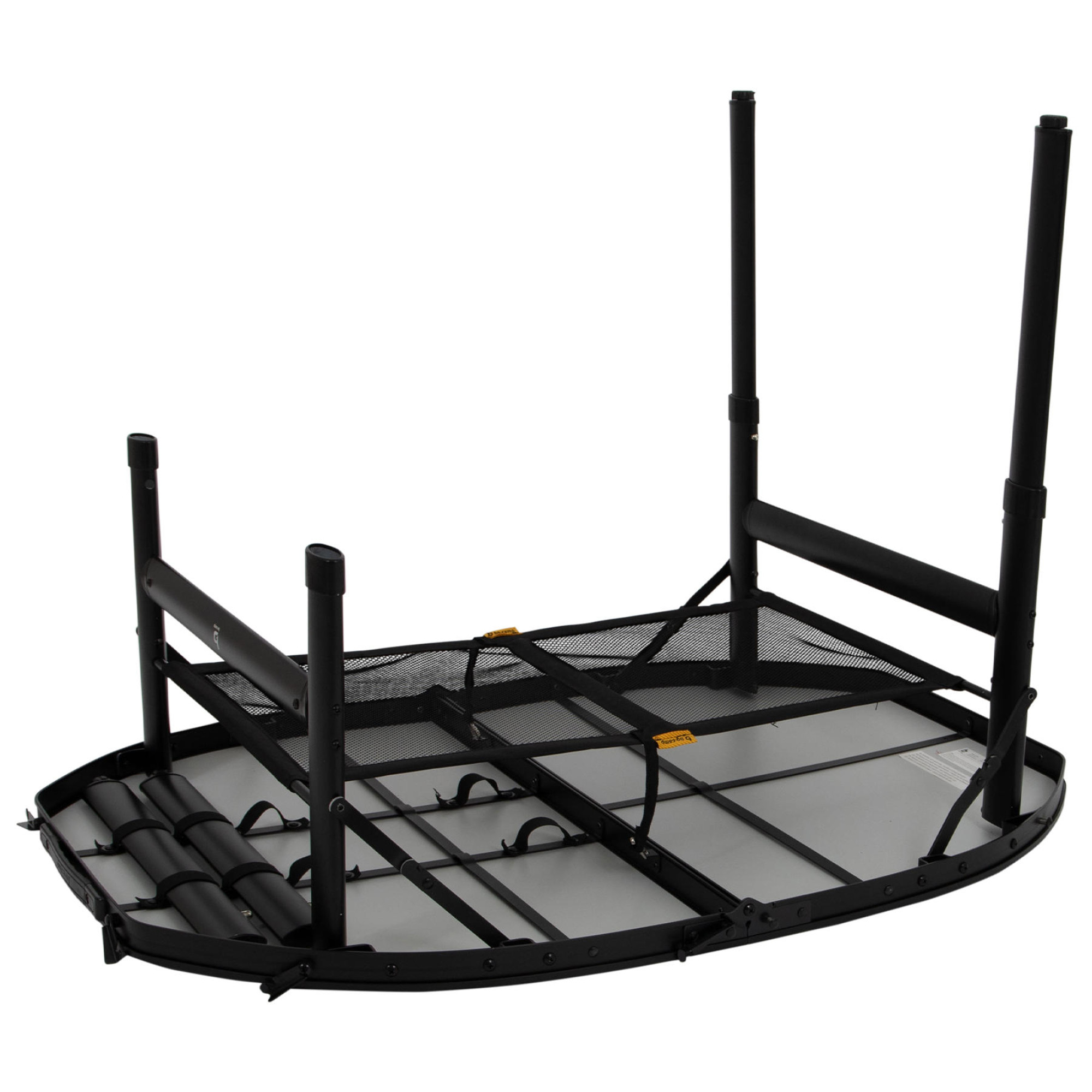 Стіл Bo-Camp Woodbine Oval 100x70 cm Black/Wood look (1404185) - 3 - Robinzon.ua