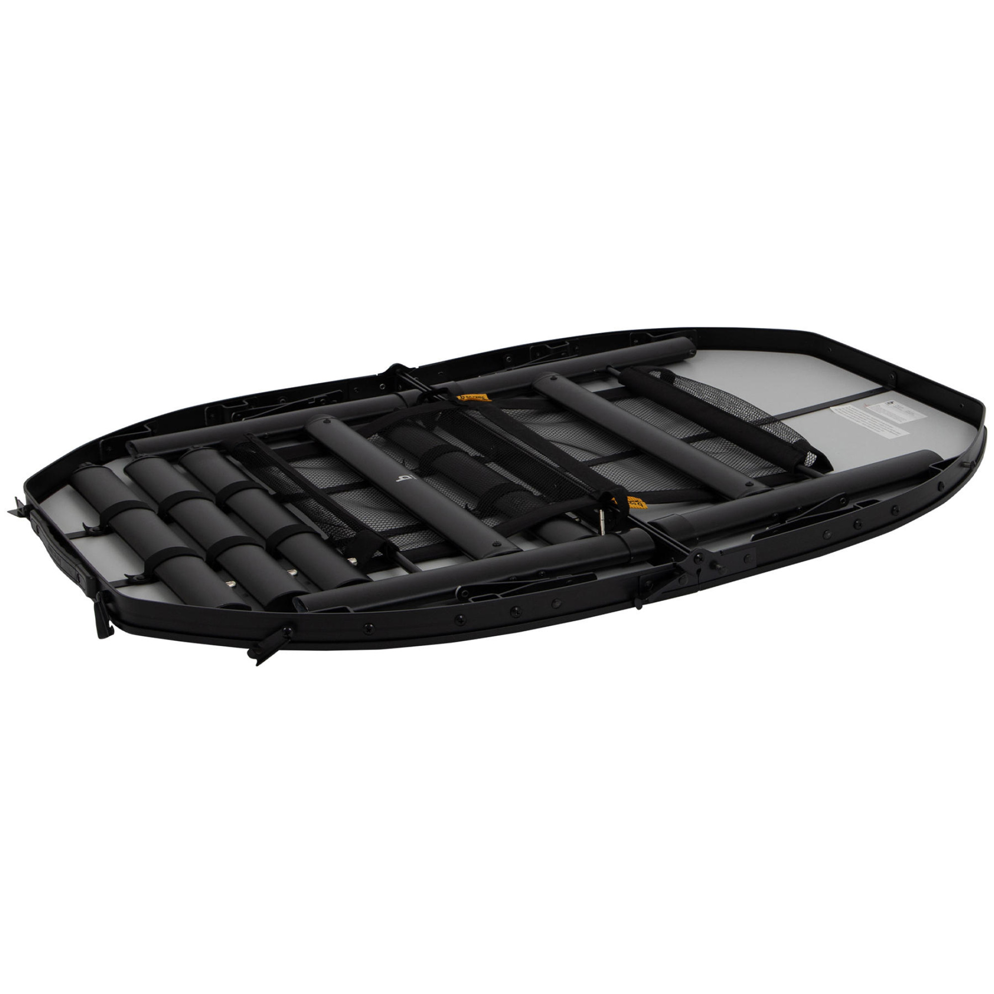 Стіл Bo-Camp Woodbine Oval 100x70 cm Black/Wood look (1404185) - 4 - Robinzon.ua